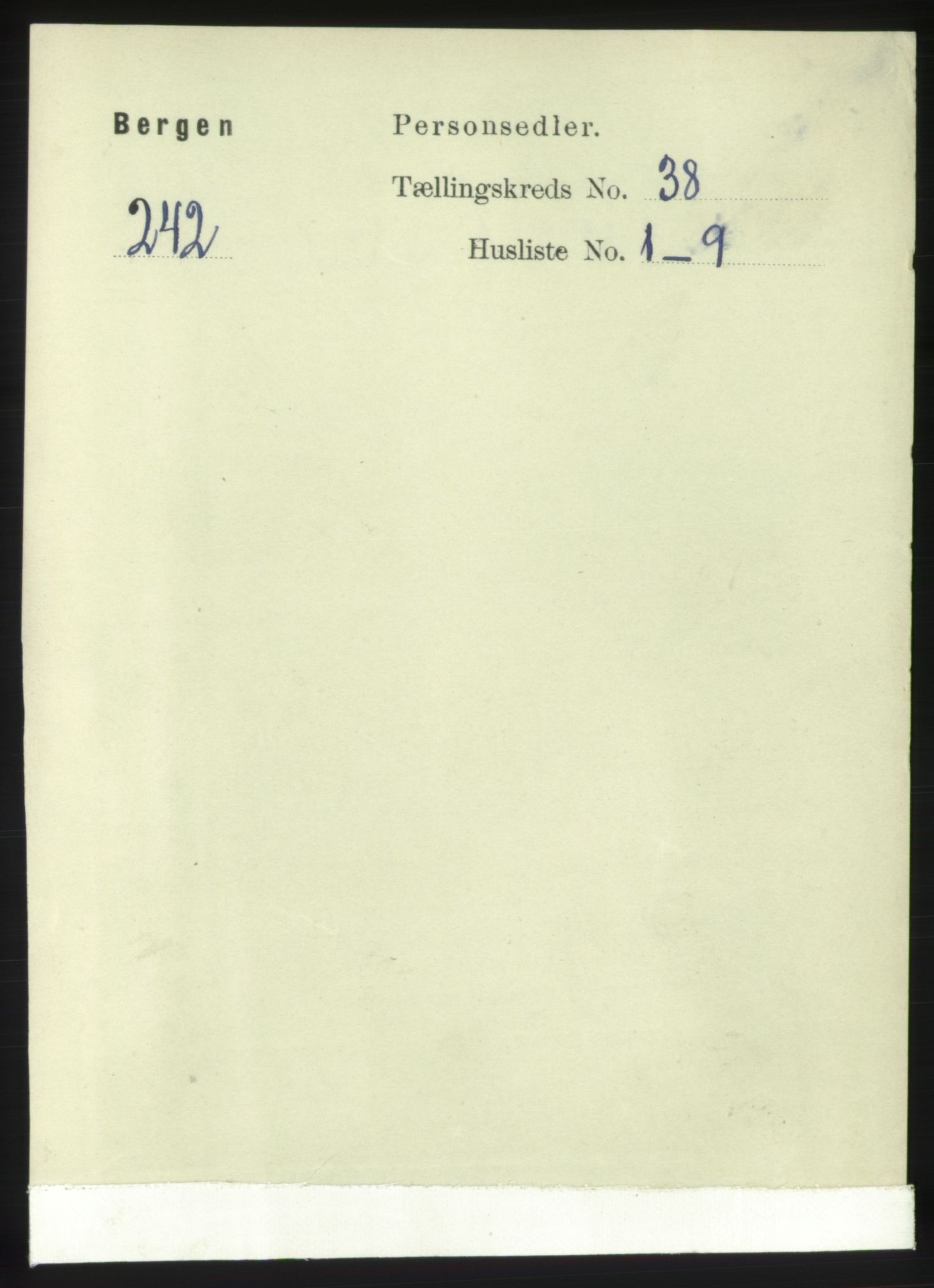 RA, 1891 Census for 1301 Bergen, 1891, p. 45559
