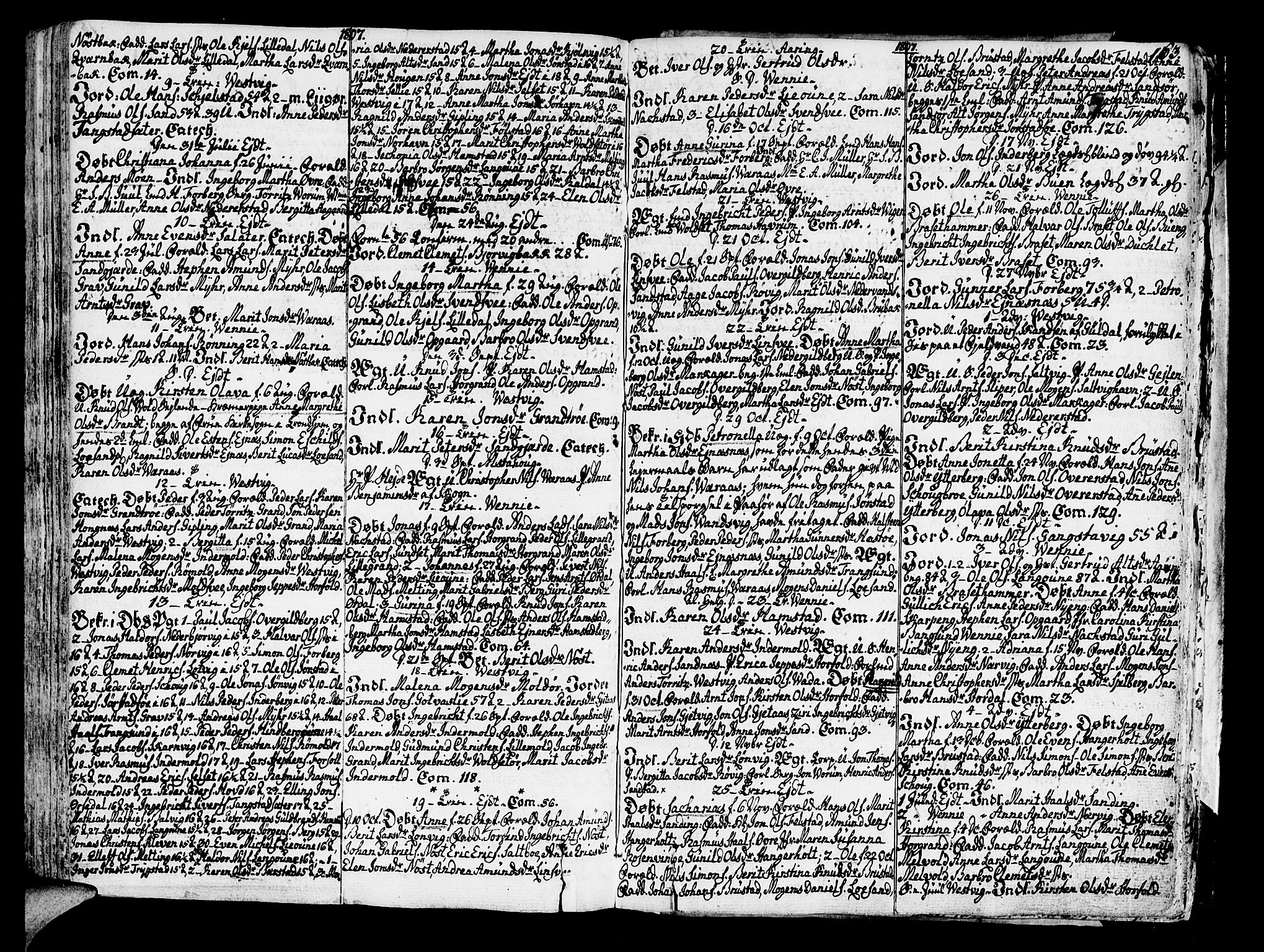 Ministerialprotokoller, klokkerbøker og fødselsregistre - Nord-Trøndelag, SAT/A-1458/722/L0216: Parish register (official) no. 722A03, 1756-1816, p. 163