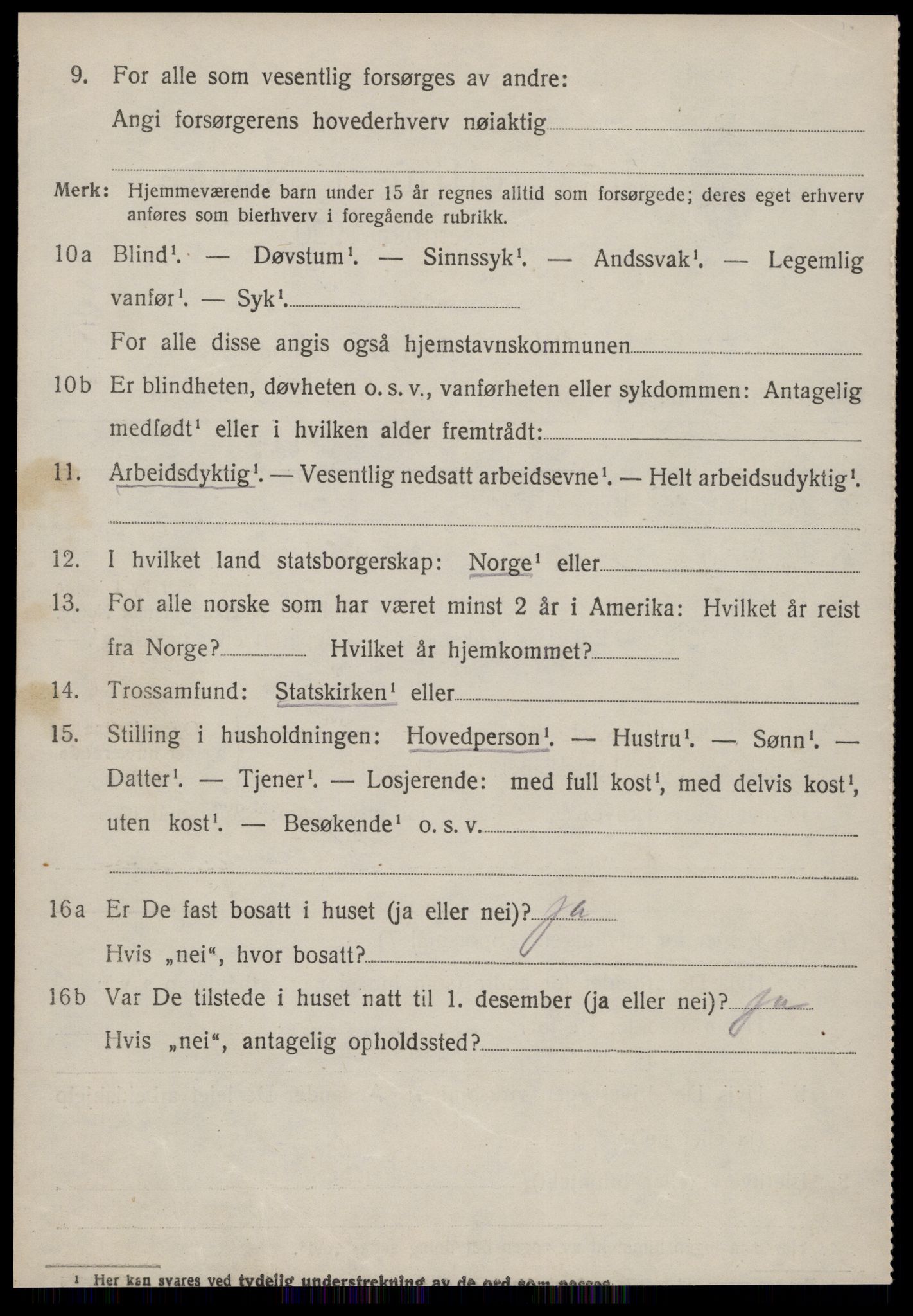 SAT, 1920 census for Stordal, 1920, p. 1647