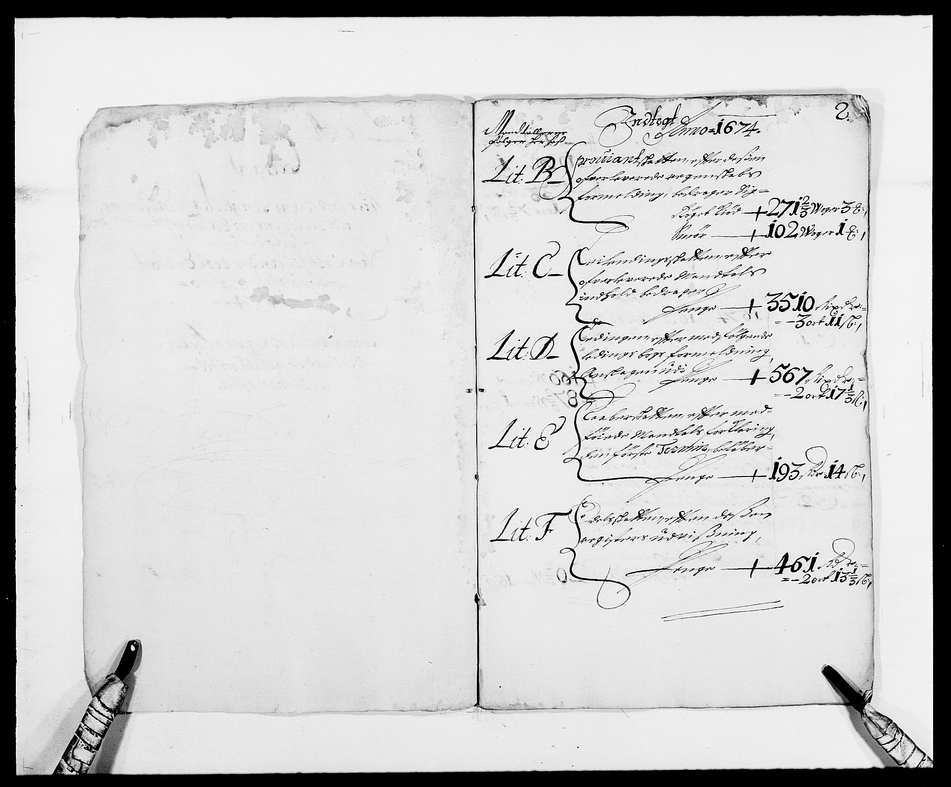 Rentekammeret inntil 1814, Reviderte regnskaper, Fogderegnskap, RA/EA-4092/R46/L2714: Fogderegnskap Jæren og Dalane, 1673-1674, p. 194