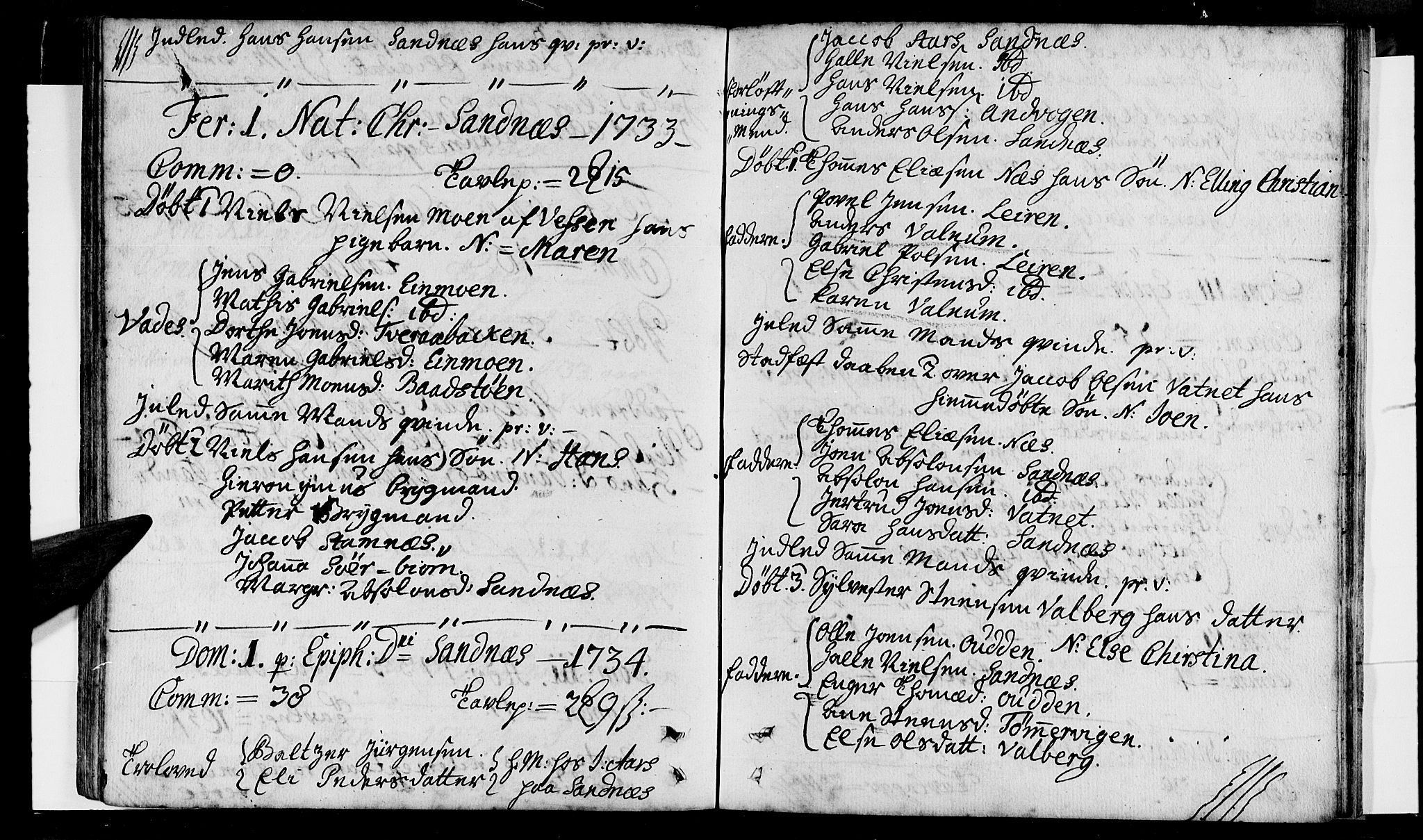 Ministerialprotokoller, klokkerbøker og fødselsregistre - Nordland, AV/SAT-A-1459/831/L0470: Parish register (official) no. 831A01, 1714-1737