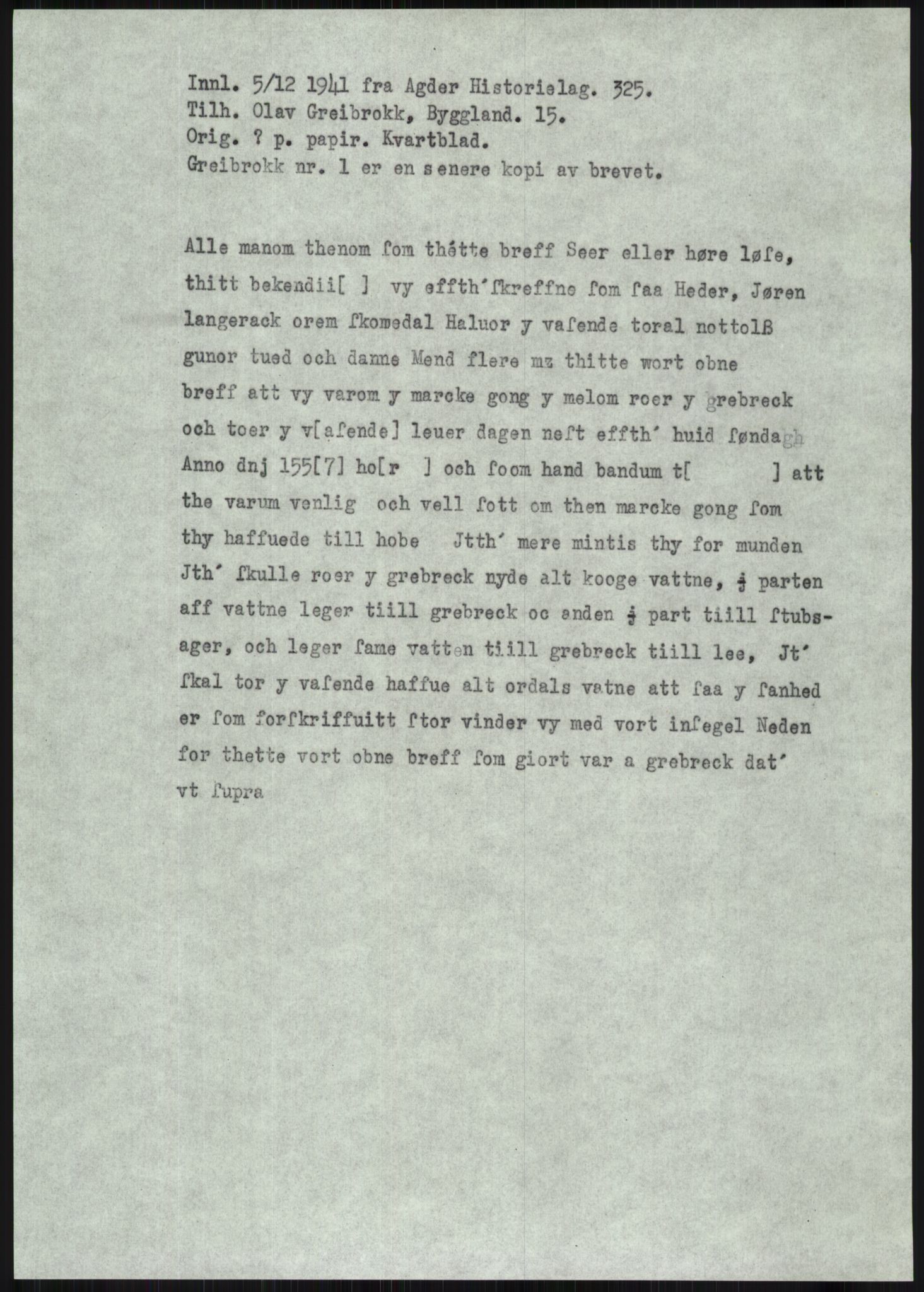 Samlinger til kildeutgivelse, Diplomavskriftsamlingen, AV/RA-EA-4053/H/Ha, p. 1552