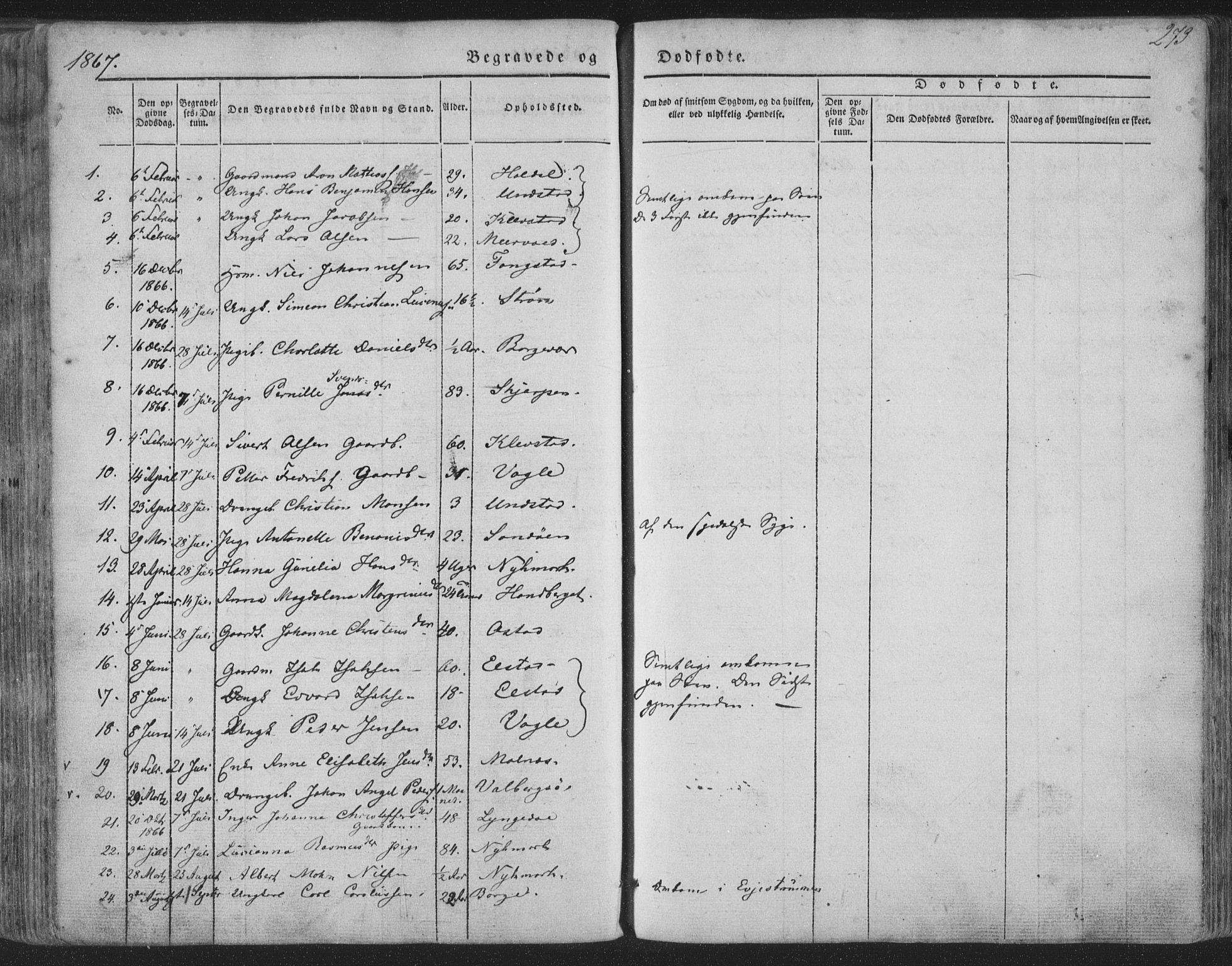 Ministerialprotokoller, klokkerbøker og fødselsregistre - Nordland, AV/SAT-A-1459/880/L1131: Parish register (official) no. 880A05, 1844-1868, p. 273