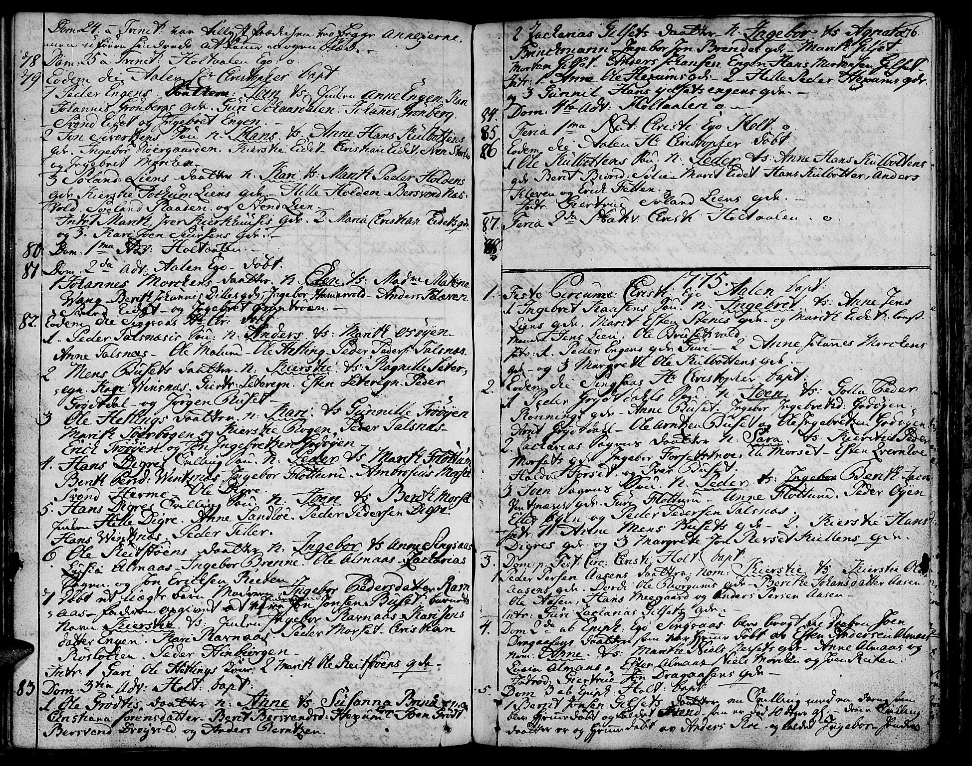 Ministerialprotokoller, klokkerbøker og fødselsregistre - Sør-Trøndelag, SAT/A-1456/685/L0952: Parish register (official) no. 685A01, 1745-1804, p. 76