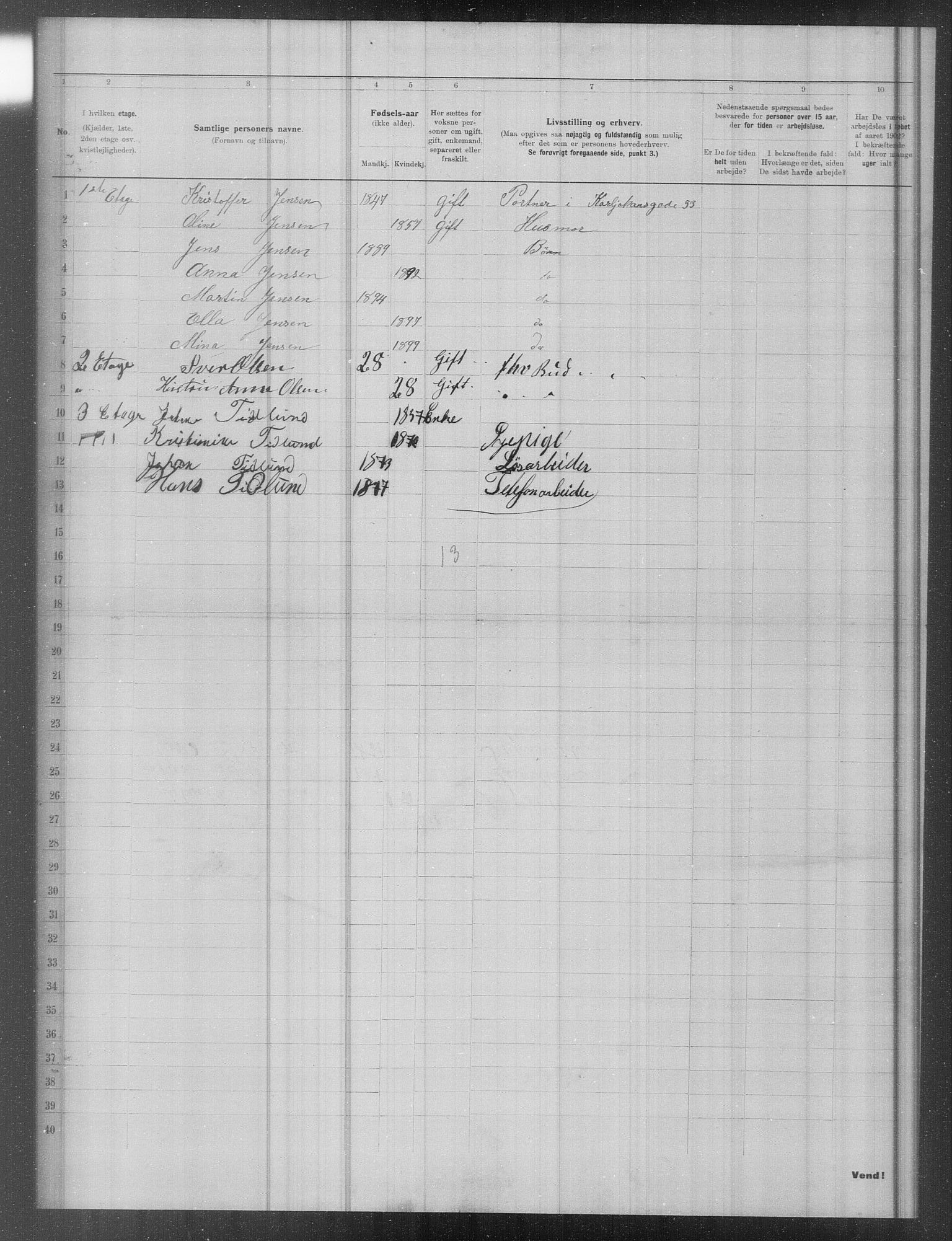 OBA, Municipal Census 1902 for Kristiania, 1902, p. 18139