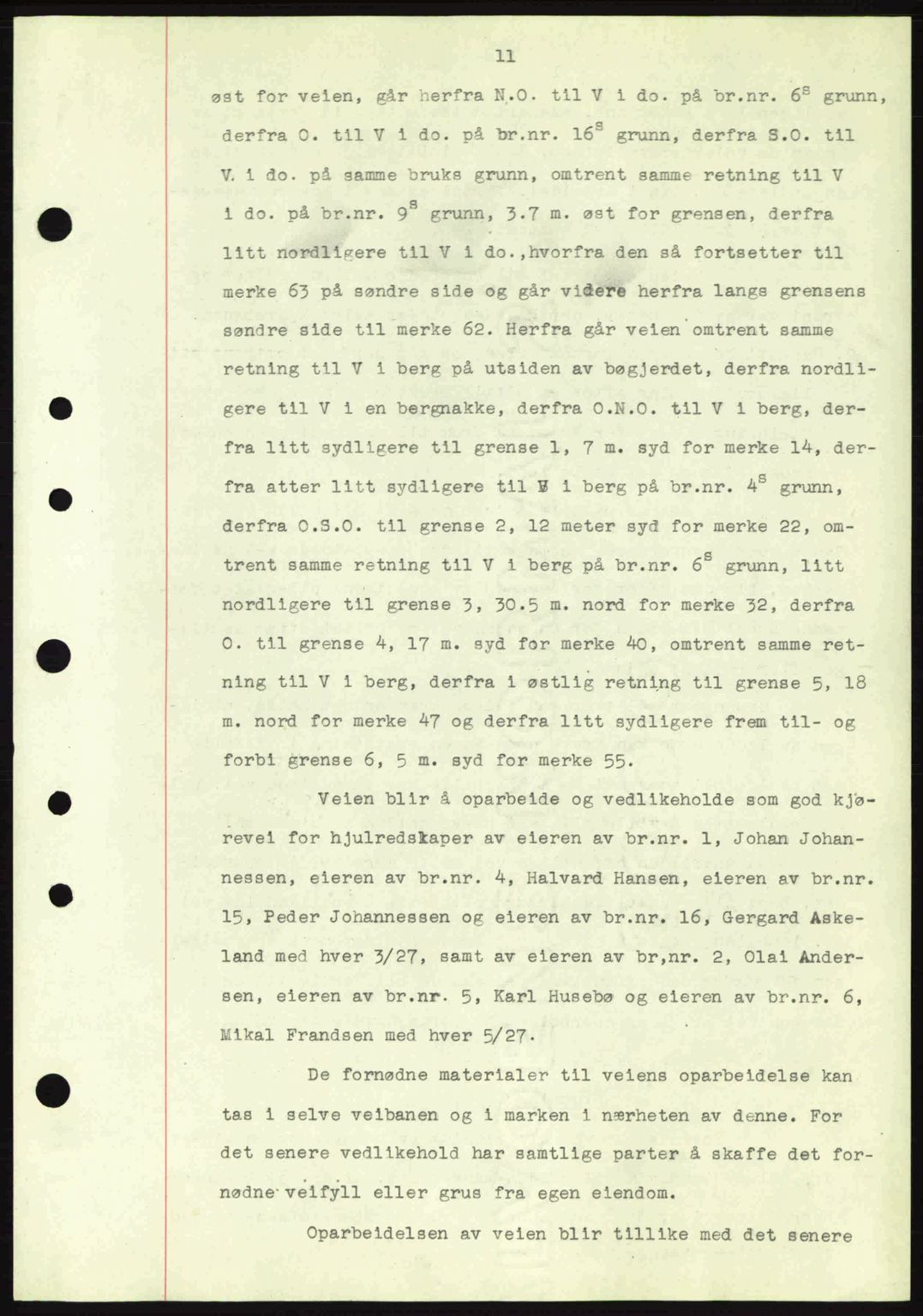 Nordhordland sorenskrivar, SAB/A-2901/1/G/Gb/Gbf/L0010: Mortgage book no. A10, 1939-1940, Diary no: : 258/1940