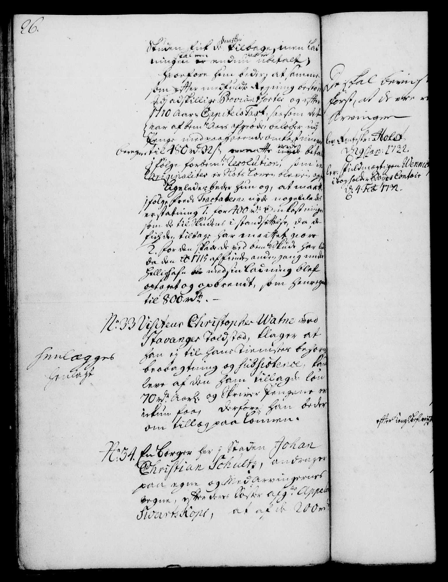 Rentekammeret, Kammerkanselliet, RA/EA-3111/G/Gh/Gha/L0014: Norsk ekstraktmemorialprotokoll. Merket RK 53.59, 1731-1732, p. 26