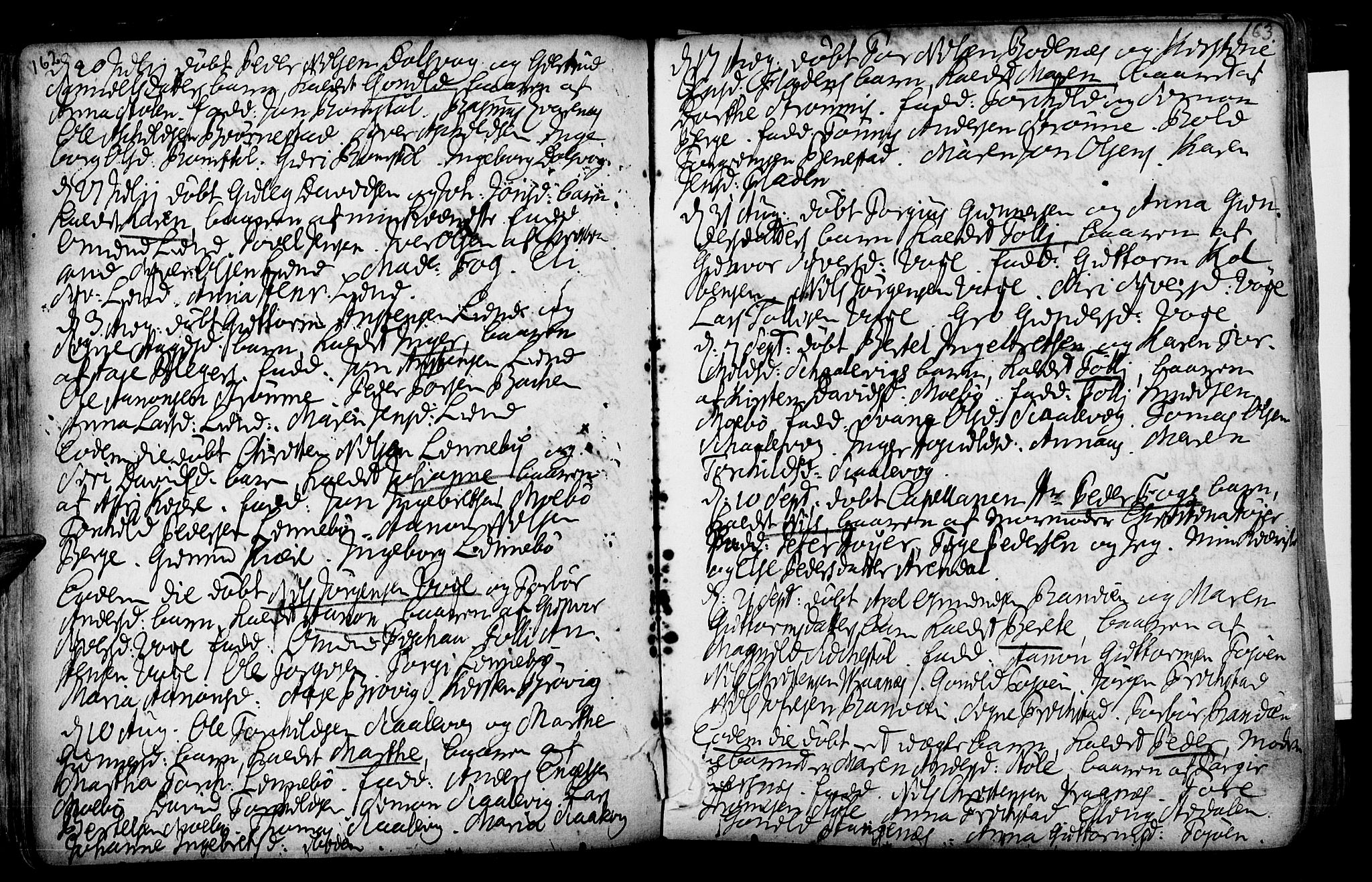 Oddernes sokneprestkontor, AV/SAK-1111-0033/F/Fa/Faa/L0002: Parish register (official) no. A 2, 1719-1764, p. 162-163