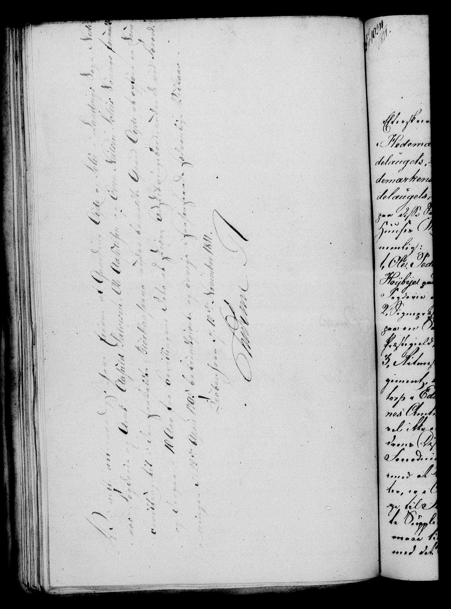 Rentekammeret, Kammerkanselliet, RA/EA-3111/G/Gf/Gfa/L0093: Norsk relasjons- og resolusjonsprotokoll (merket RK 52.93), 1811, p. 576