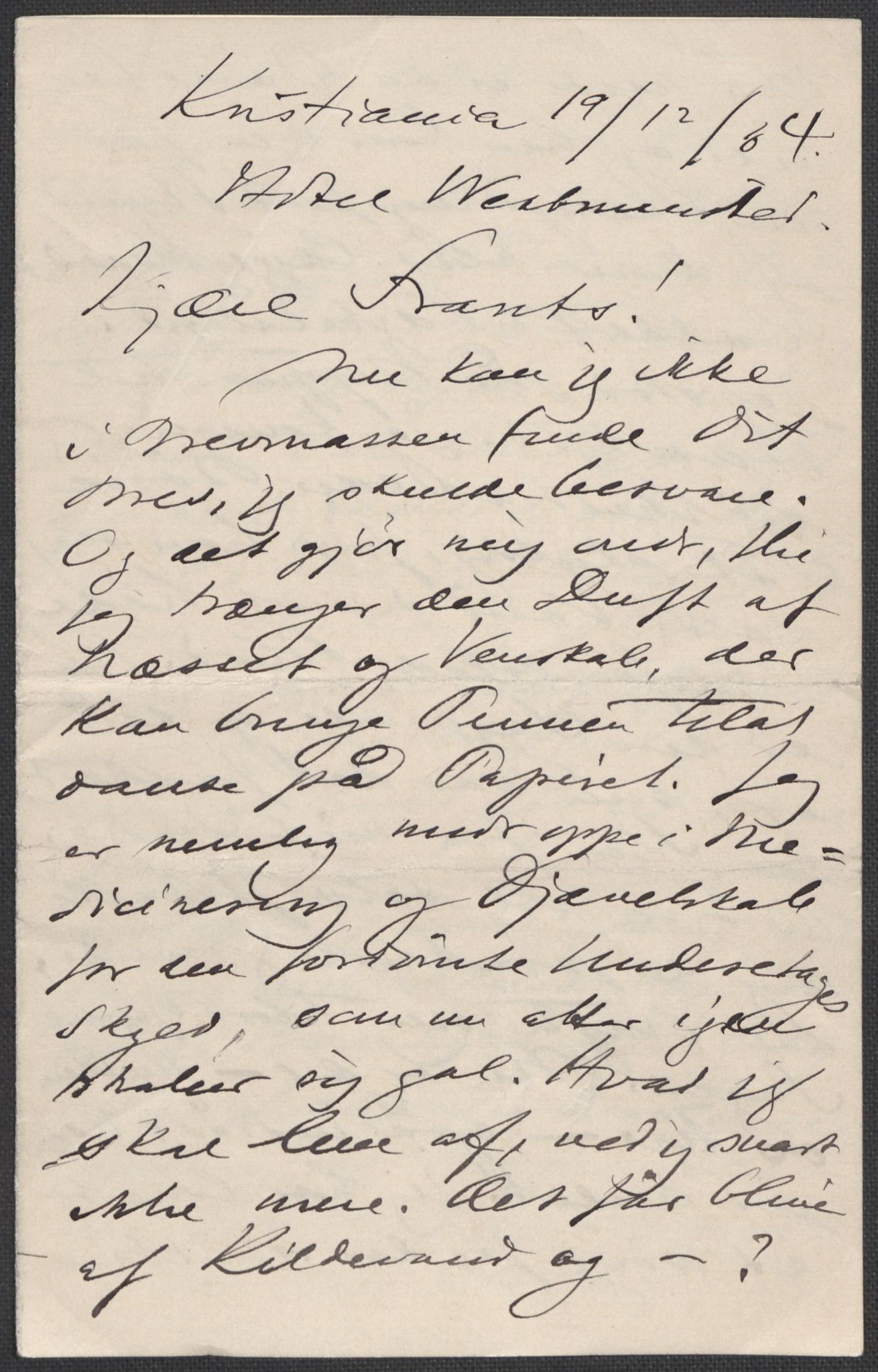 Beyer, Frants, AV/RA-PA-0132/F/L0001: Brev fra Edvard Grieg til Frantz Beyer og "En del optegnelser som kan tjene til kommentar til brevene" av Marie Beyer, 1872-1907, p. 774