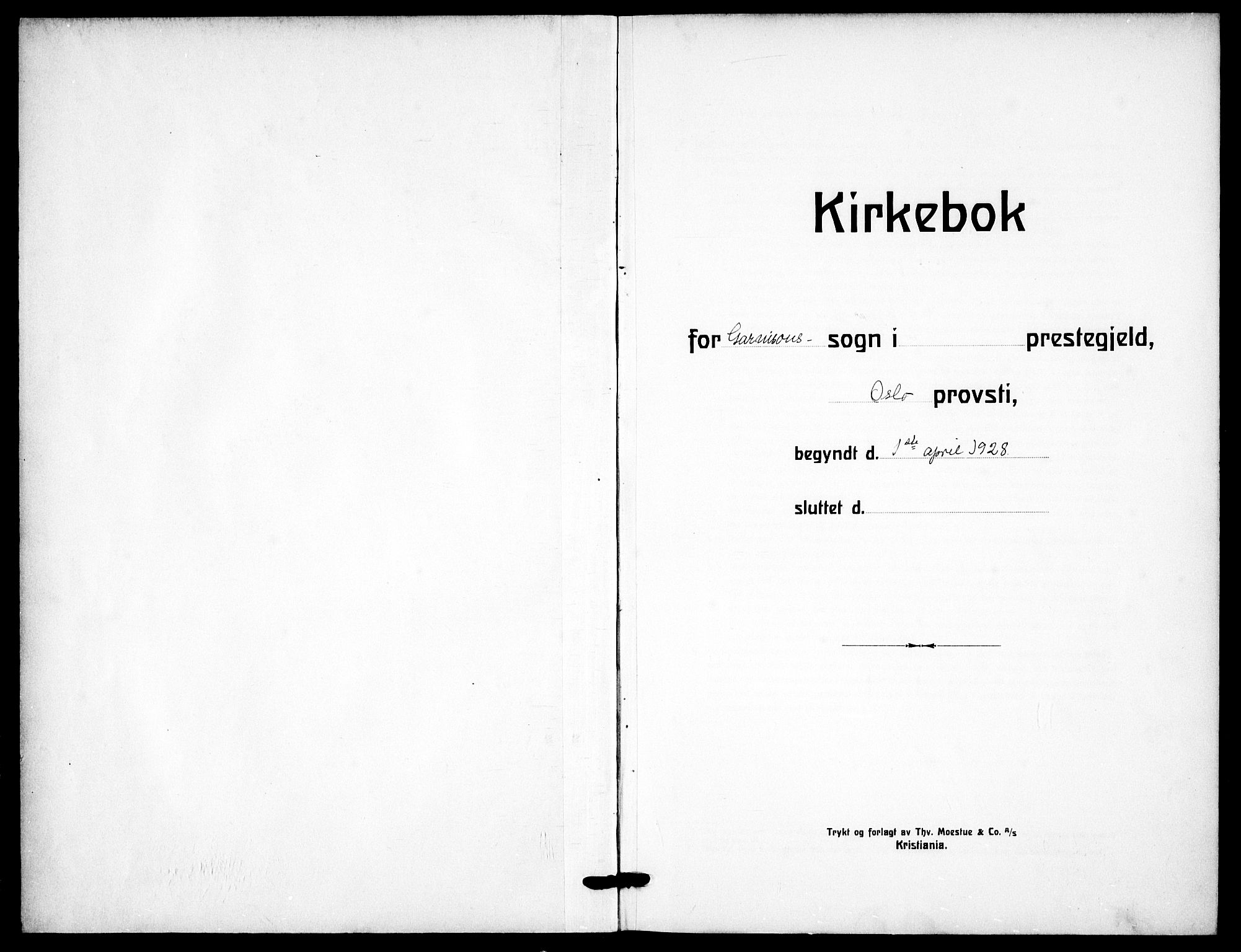 Garnisonsmenigheten Kirkebøker, AV/SAO-A-10846/F/Fa/L0019: Parish register (official) no. 19, 1928-1938