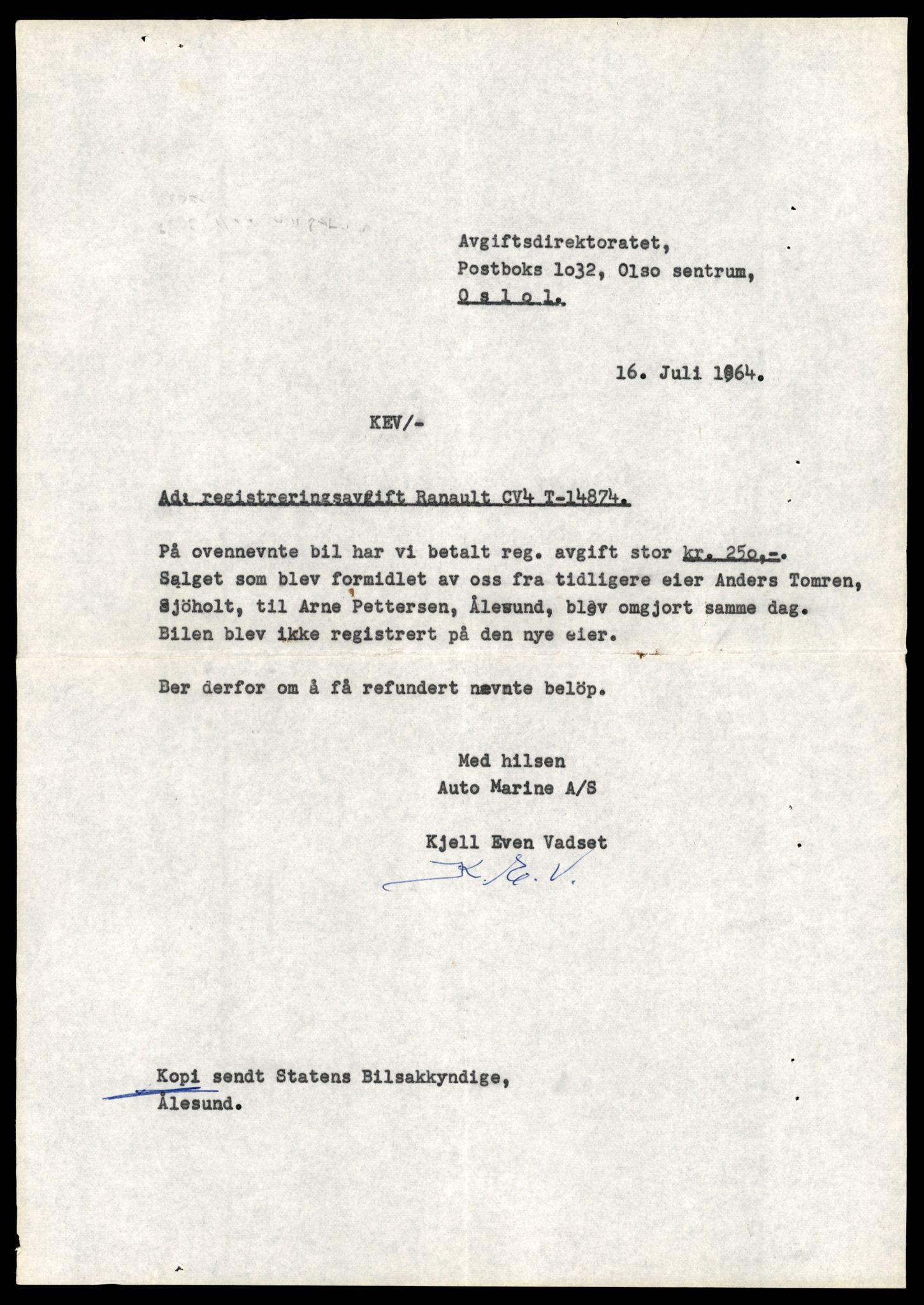 Møre og Romsdal vegkontor - Ålesund trafikkstasjon, AV/SAT-A-4099/F/Fe/L0049: Registreringskort for kjøretøy T 14864 - T 18613, 1927-1998, p. 257