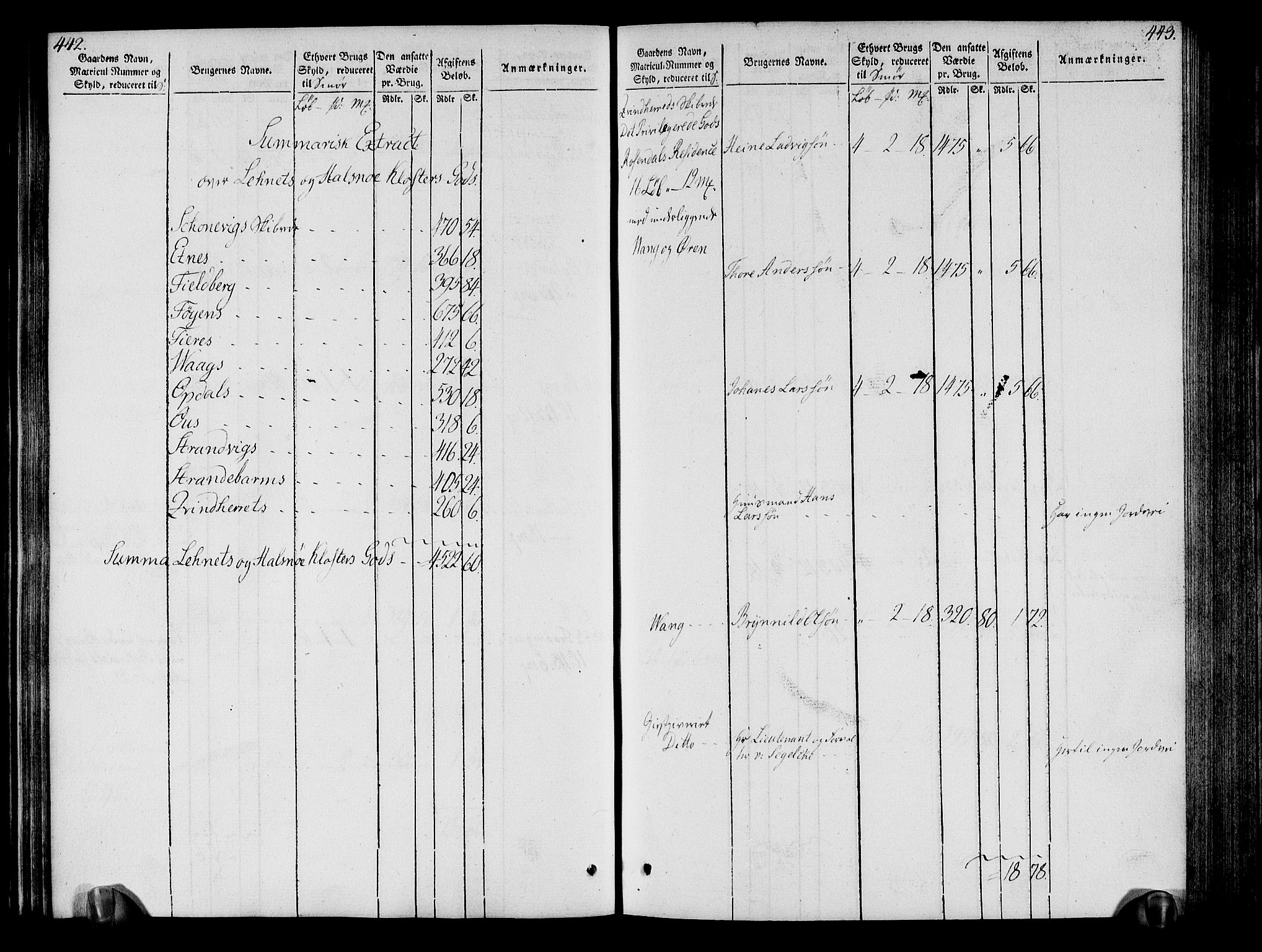 Rentekammeret inntil 1814, Realistisk ordnet avdeling, RA/EA-4070/N/Ne/Nea/L0109: Sunnhordland og Hardanger fogderi. Oppebørselsregister, 1803-1804, p. 225