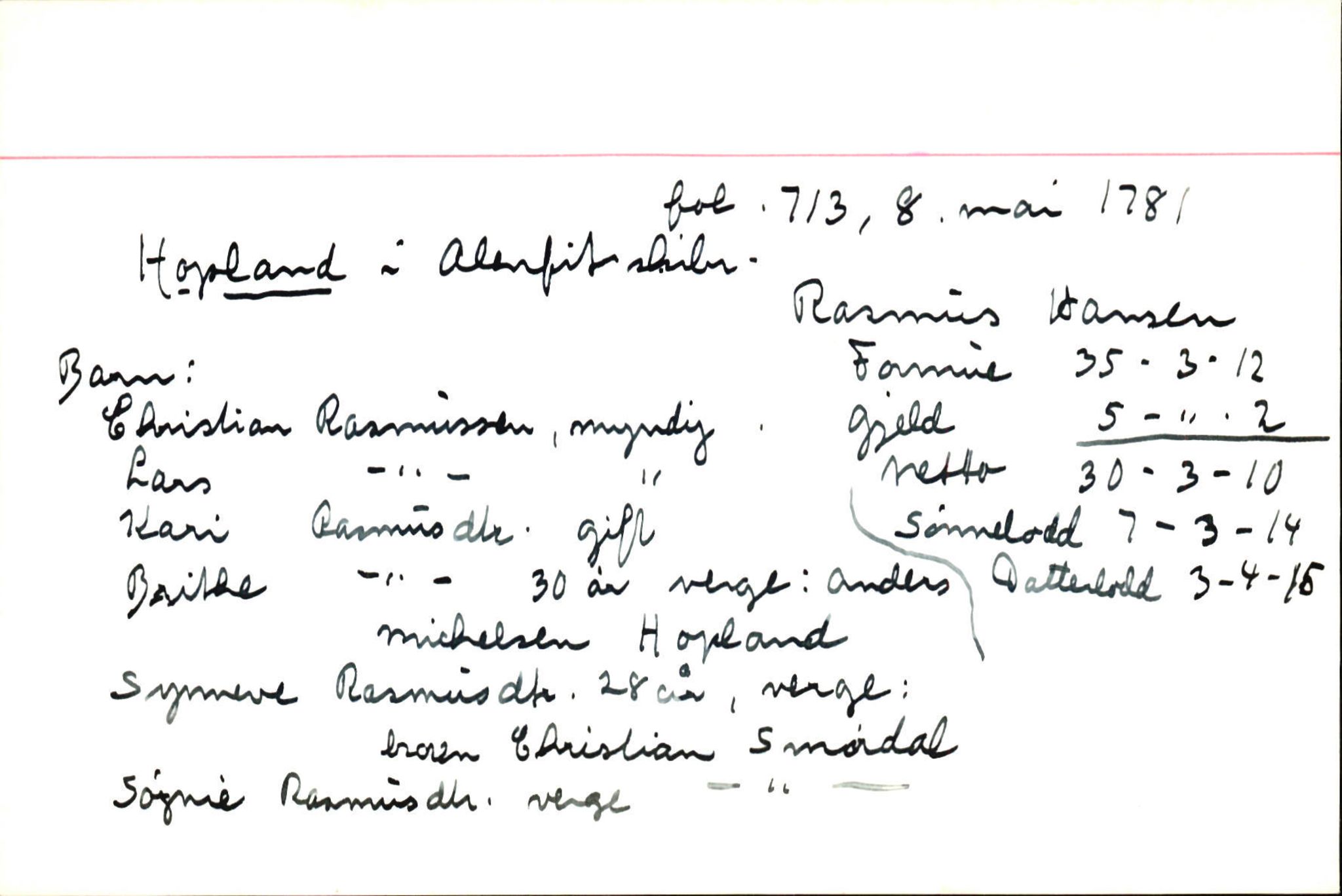 Skiftekort ved Statsarkivet i Bergen, SAB/SKIFTEKORT/001/L0003: Skifteprotokoll nr. 6, 1776-1783, p. 25