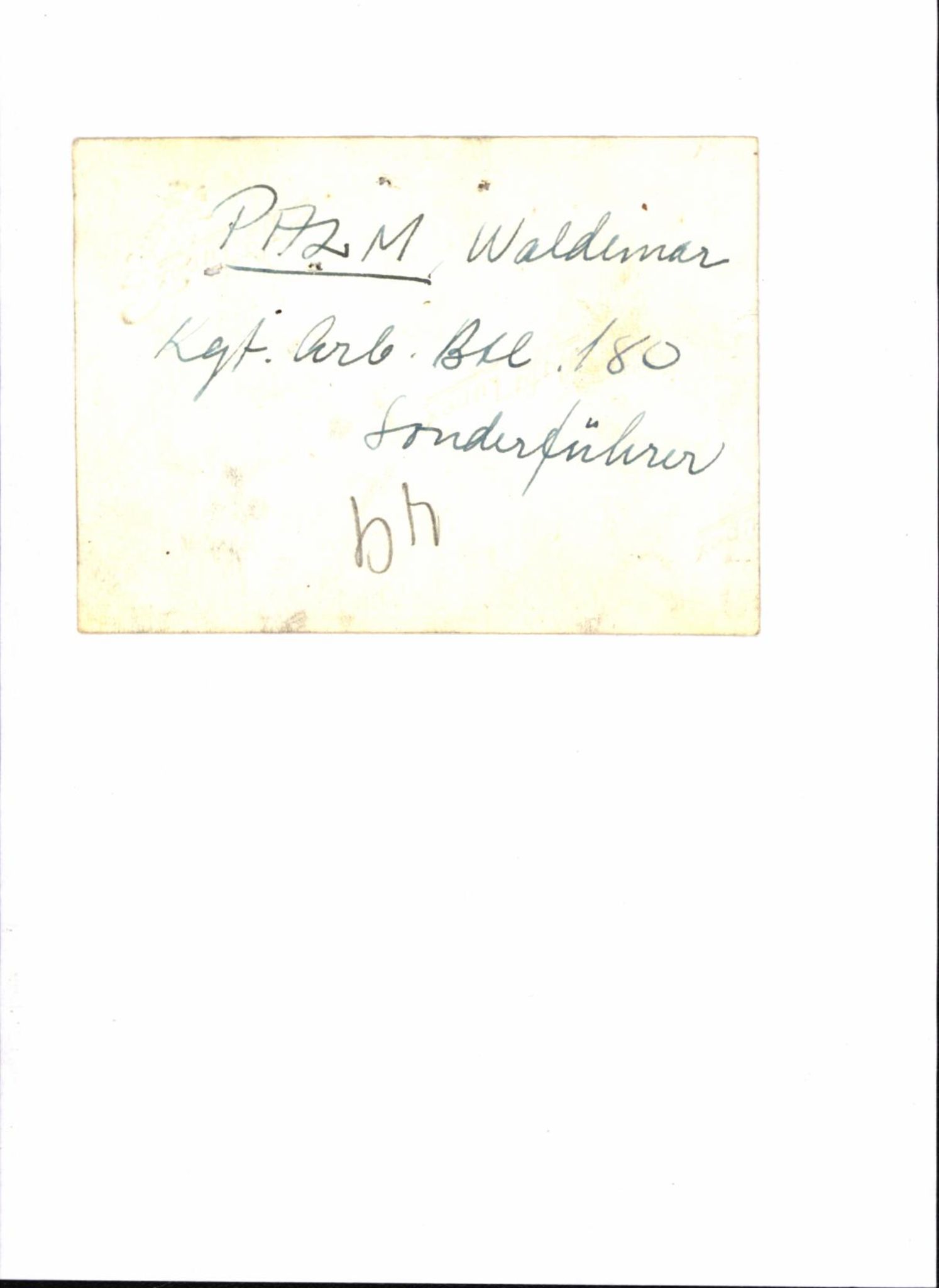 Forsvaret, Forsvarets overkommando II, AV/RA-RAFA-3915/D/Db/L0025: CI Questionaires. Tyske okkupasjonsstyrker i Norge. Tyskere., 1945-1946, p. 317