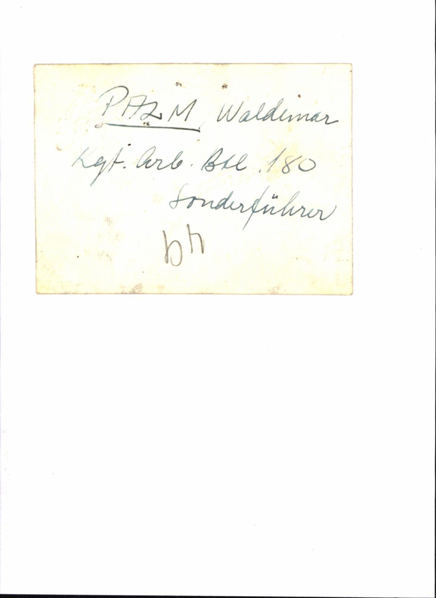 Forsvaret, Forsvarets overkommando II, AV/RA-RAFA-3915/D/Db/L0025: CI Questionaires. Tyske okkupasjonsstyrker i Norge. Tyskere., 1945-1946, p. 317