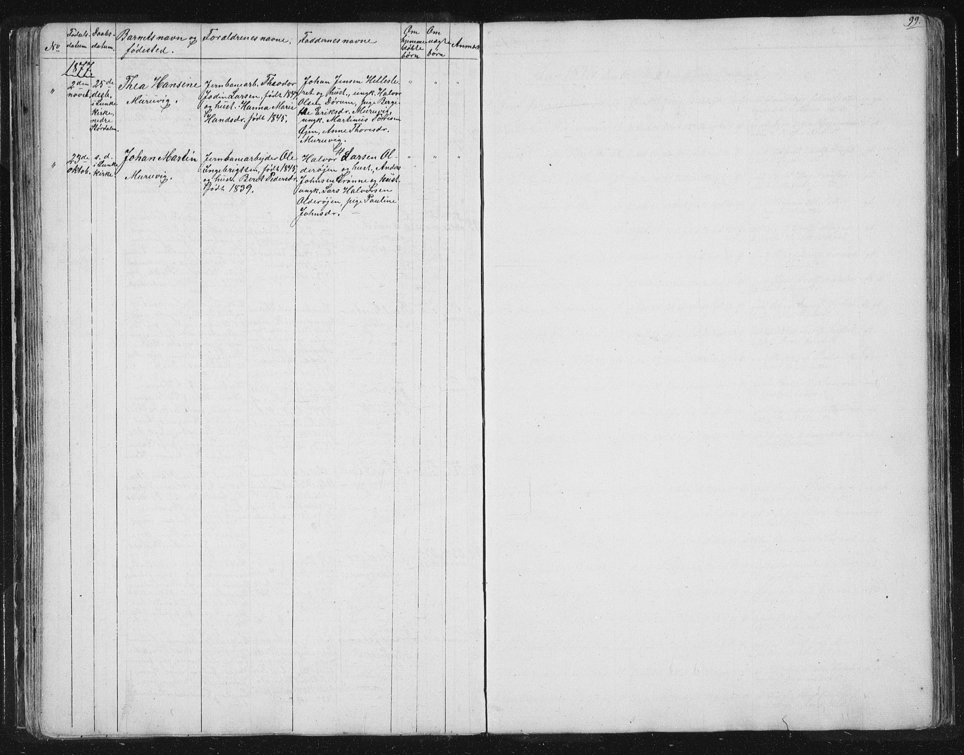 Ministerialprotokoller, klokkerbøker og fødselsregistre - Sør-Trøndelag, AV/SAT-A-1456/616/L0406: Parish register (official) no. 616A03, 1843-1879, p. 99