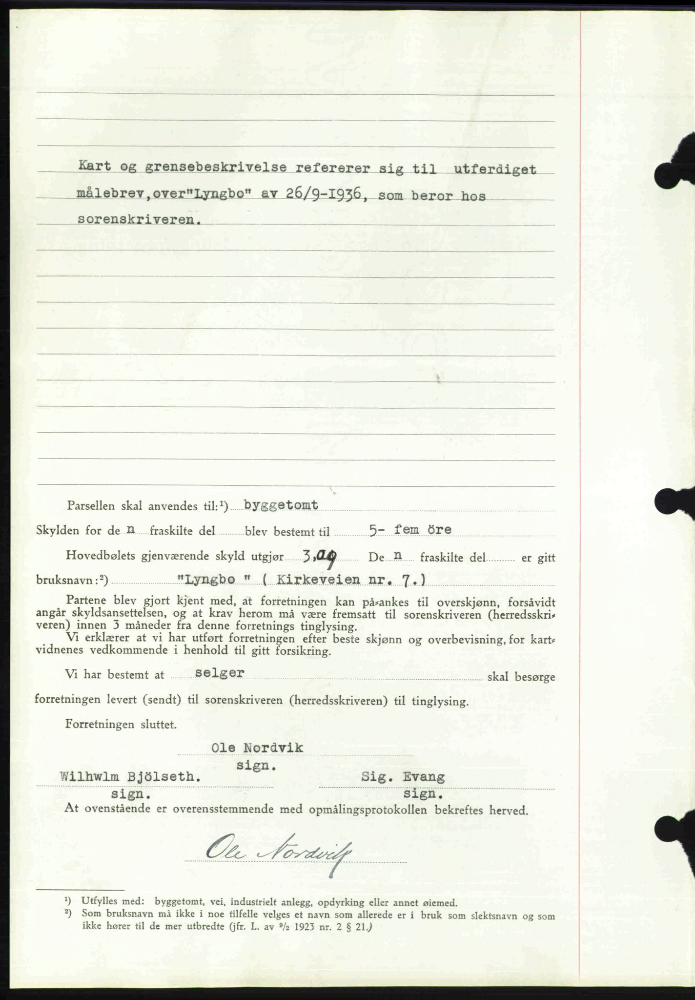 Toten tingrett, SAH/TING-006/H/Hb/Hbc/L0008: Mortgage book no. Hbc-08, 1941-1941, Diary no: : 348/1941