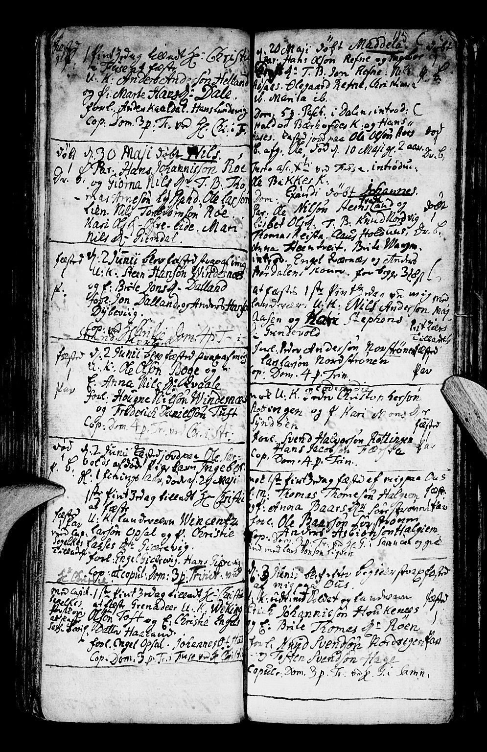 Os sokneprestembete, SAB/A-99929: Parish register (official) no. A 9, 1766-1779, p. 115