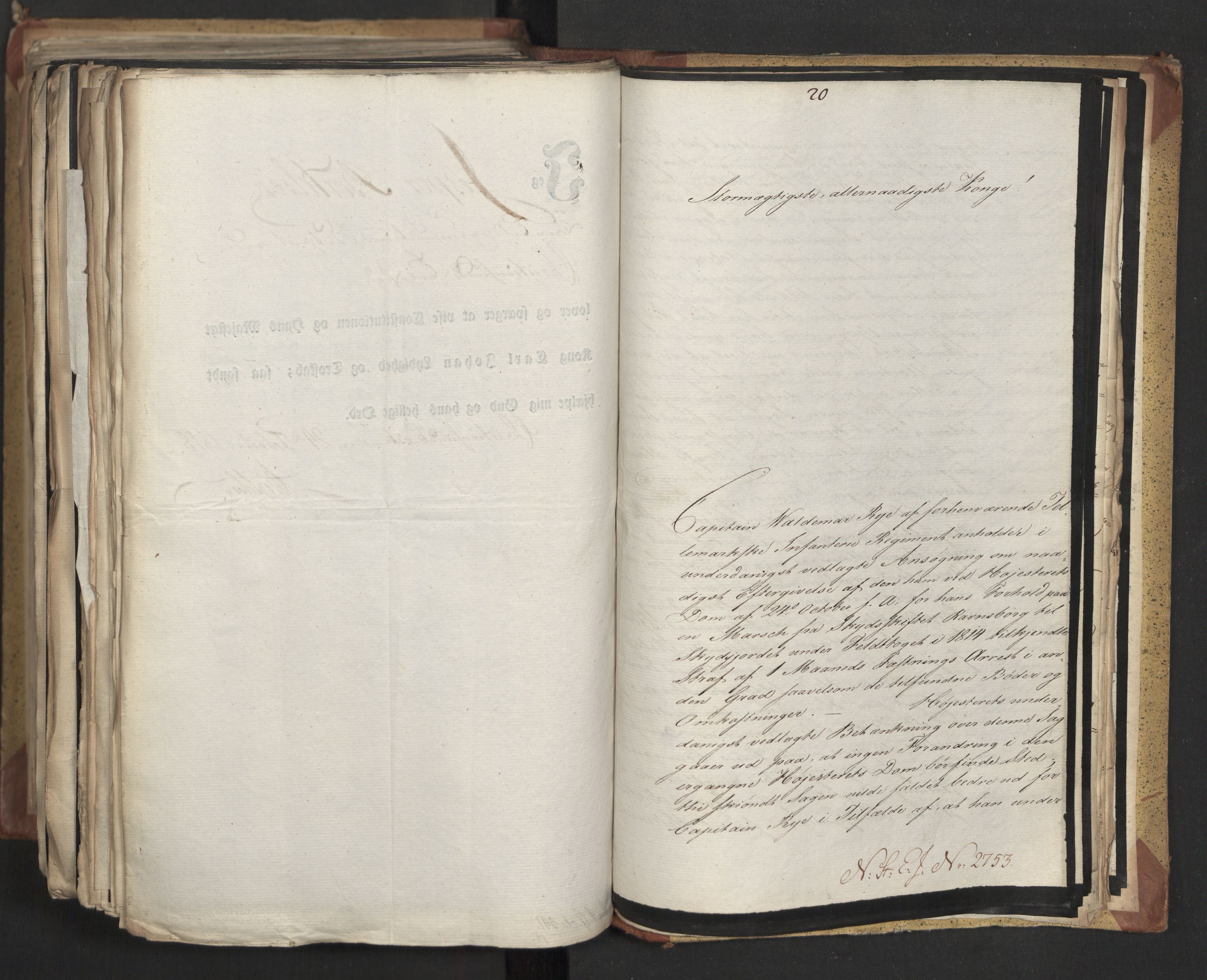 Statsrådsavdelingen i Stockholm, AV/RA-S-1003/D/Da/L0012: Regjeringsinnstillinger nr. 2587-2760, 1818, p. 630