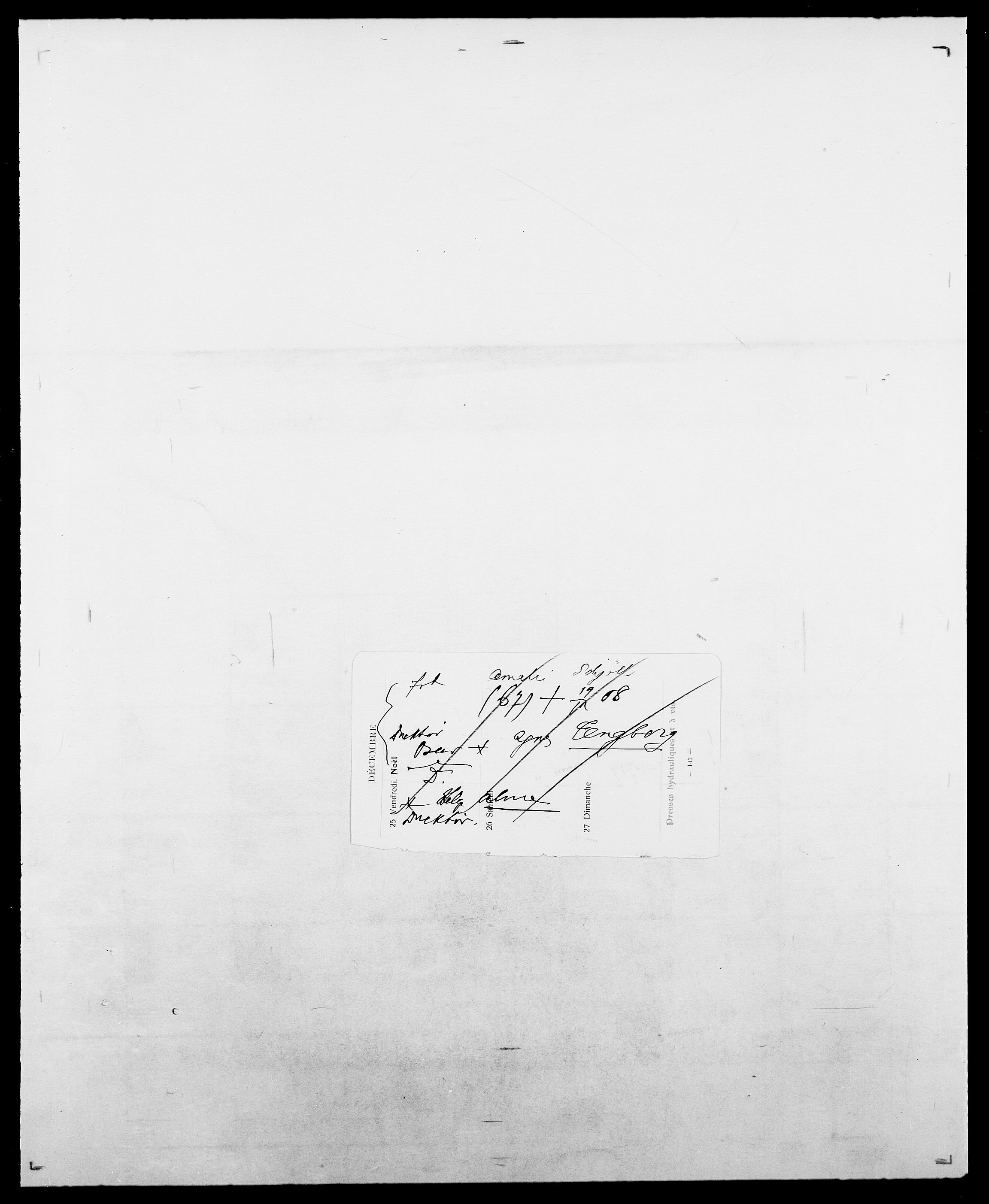 Delgobe, Charles Antoine - samling, AV/SAO-PAO-0038/D/Da/L0034: Saabye - Schmincke, p. 110