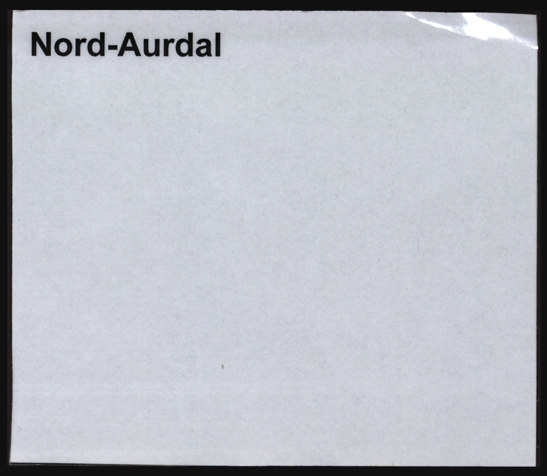 Norges Brannkasse, Nord-Aurdal, SAH/NBRANA-056, p. 1