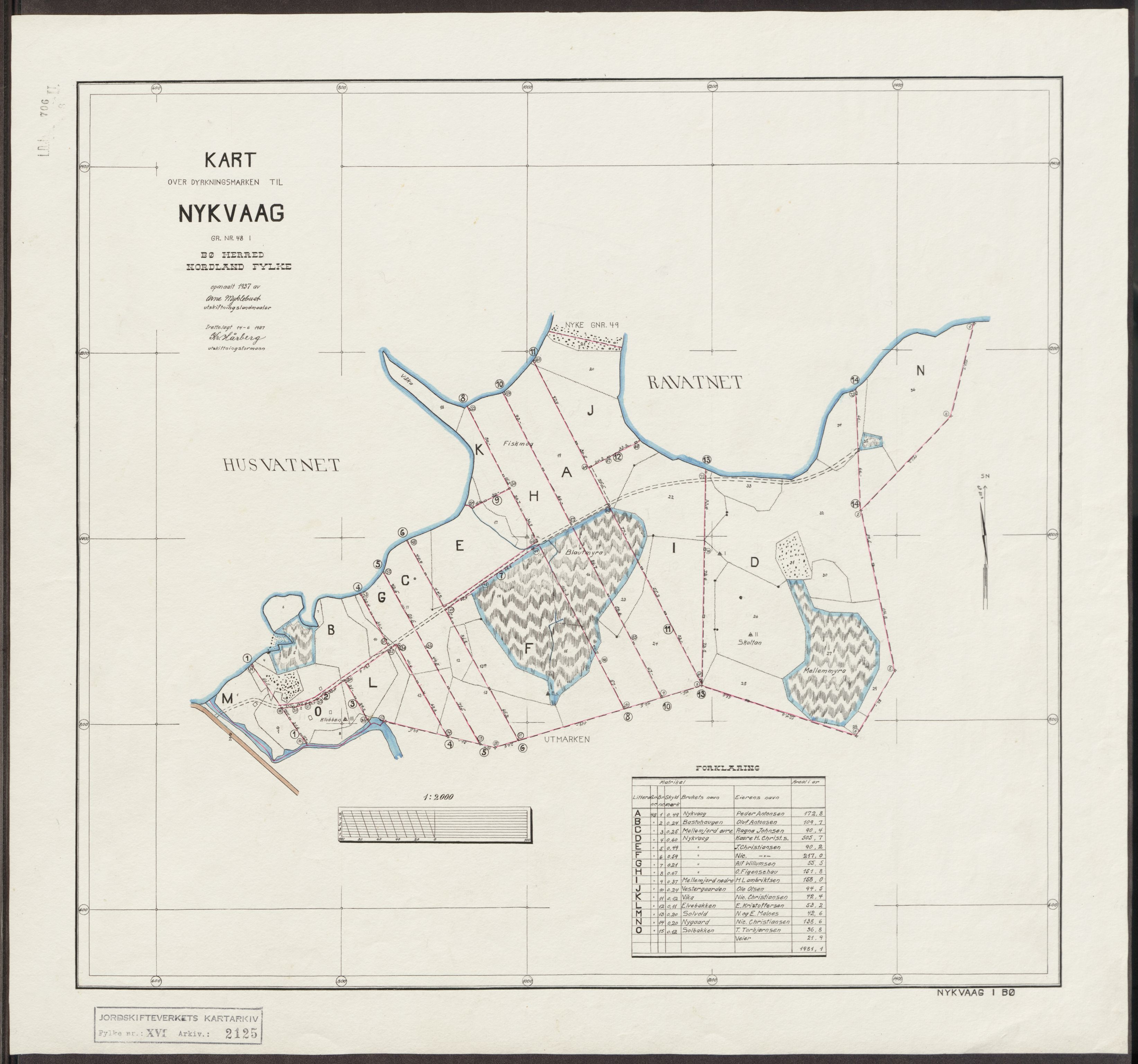 Jordskifteverkets kartarkiv, AV/RA-S-3929/T, 1859-1988, p. 2616