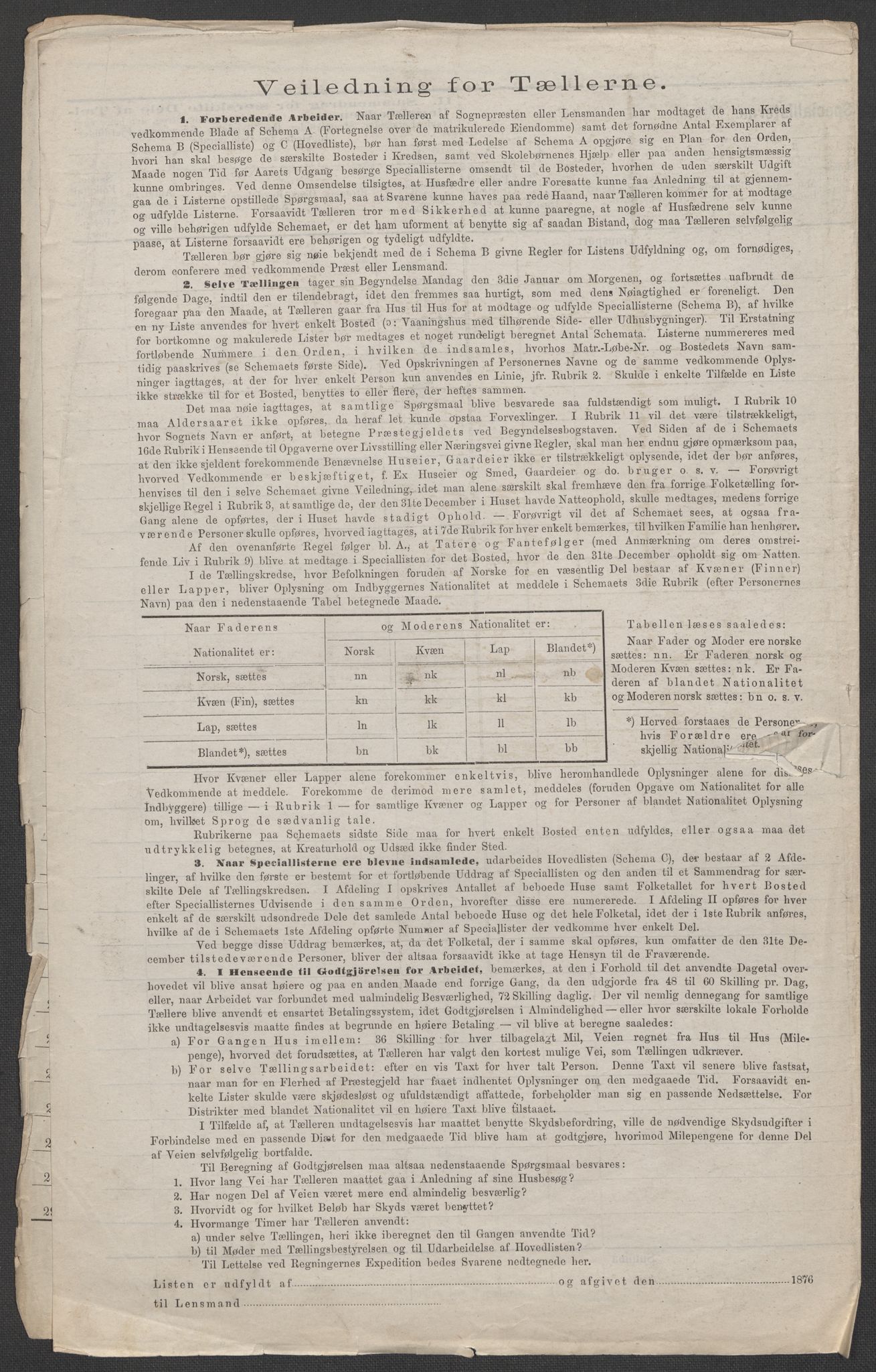 RA, 1875 census for 0218aP Vestre Aker, 1875, p. 93