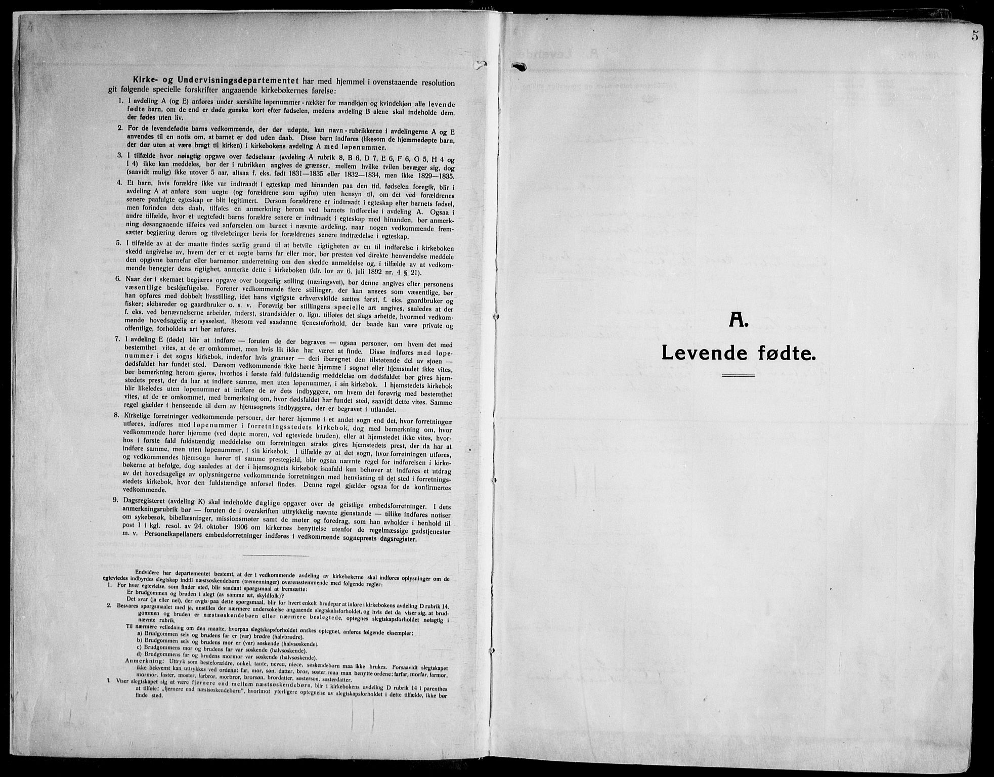 Skoger kirkebøker, SAKO/A-59/F/Fa/L0007: Parish register (official) no. I 7, 1911-1936, p. 4-5