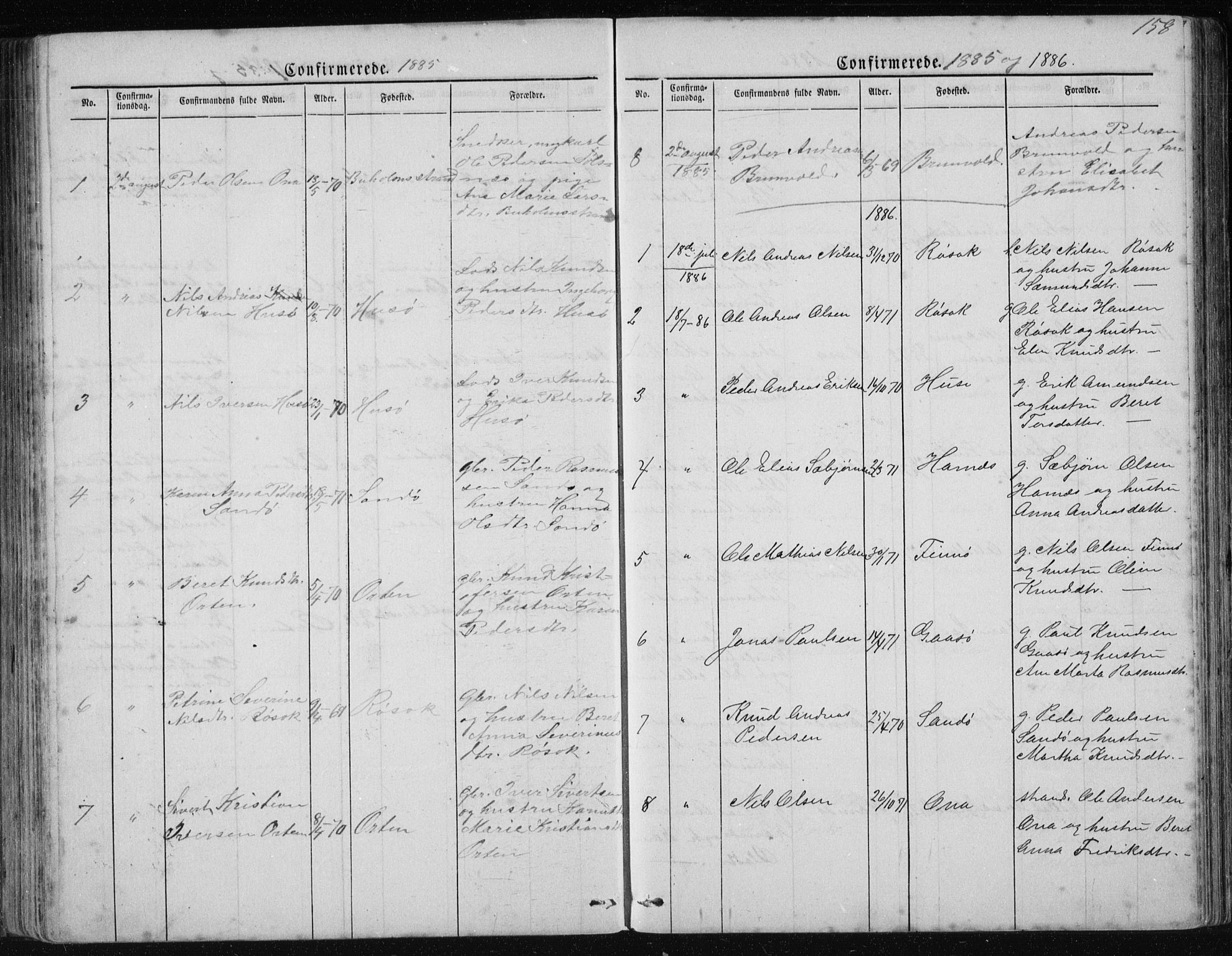 Ministerialprotokoller, klokkerbøker og fødselsregistre - Møre og Romsdal, AV/SAT-A-1454/561/L0732: Parish register (copy) no. 561C02, 1867-1900, p. 158