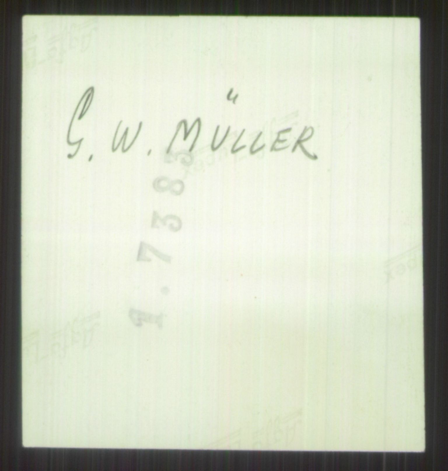 Forsvaret, Forsvarets overkommando II, AV/RA-RAFA-3915/D/Db/L0023: CI Questionaires. Tyske okkupasjonsstyrker i Norge. Tyskere., 1945-1946, p. 105