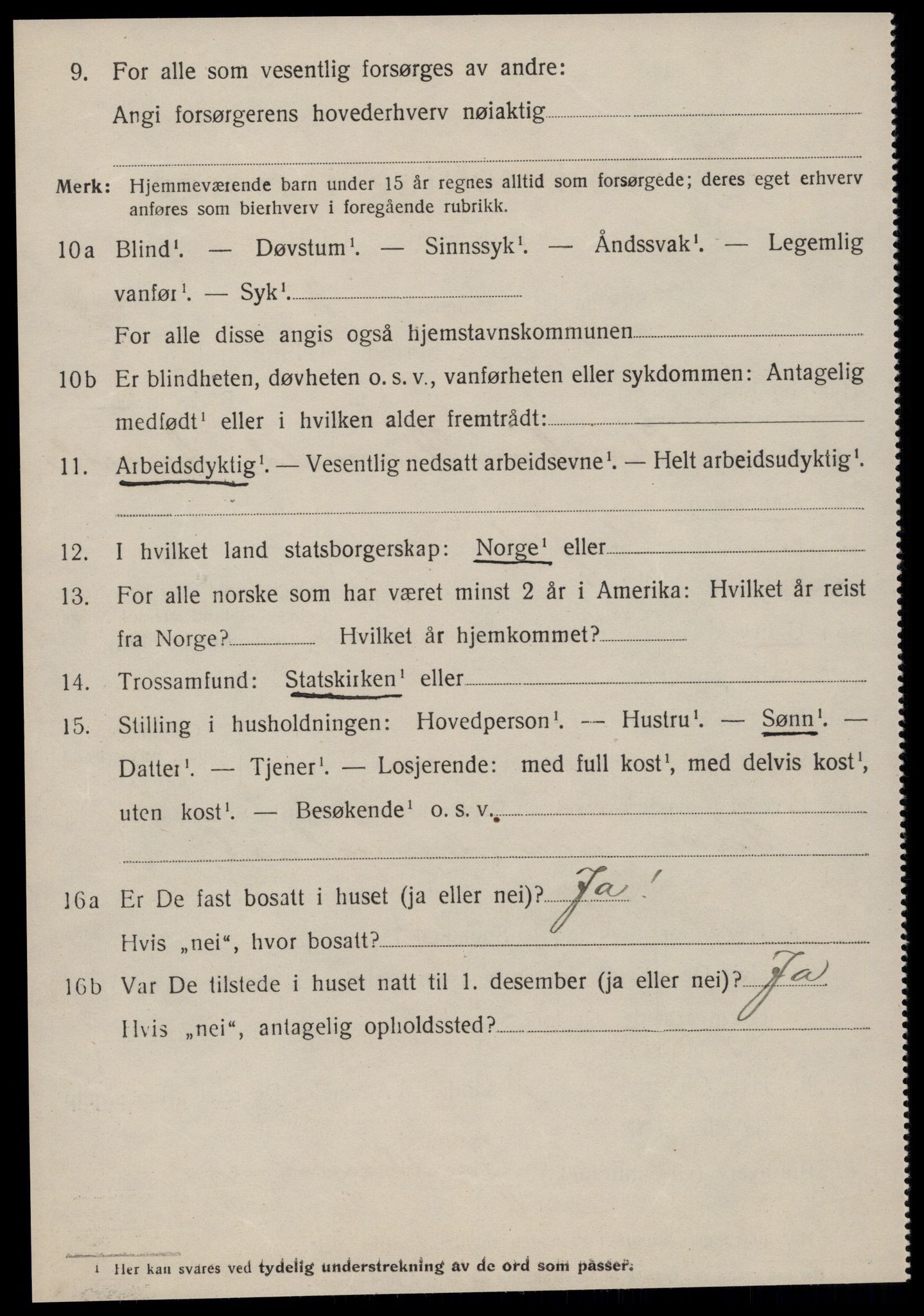SAT, 1920 census for Hjørundfjord, 1920, p. 2830