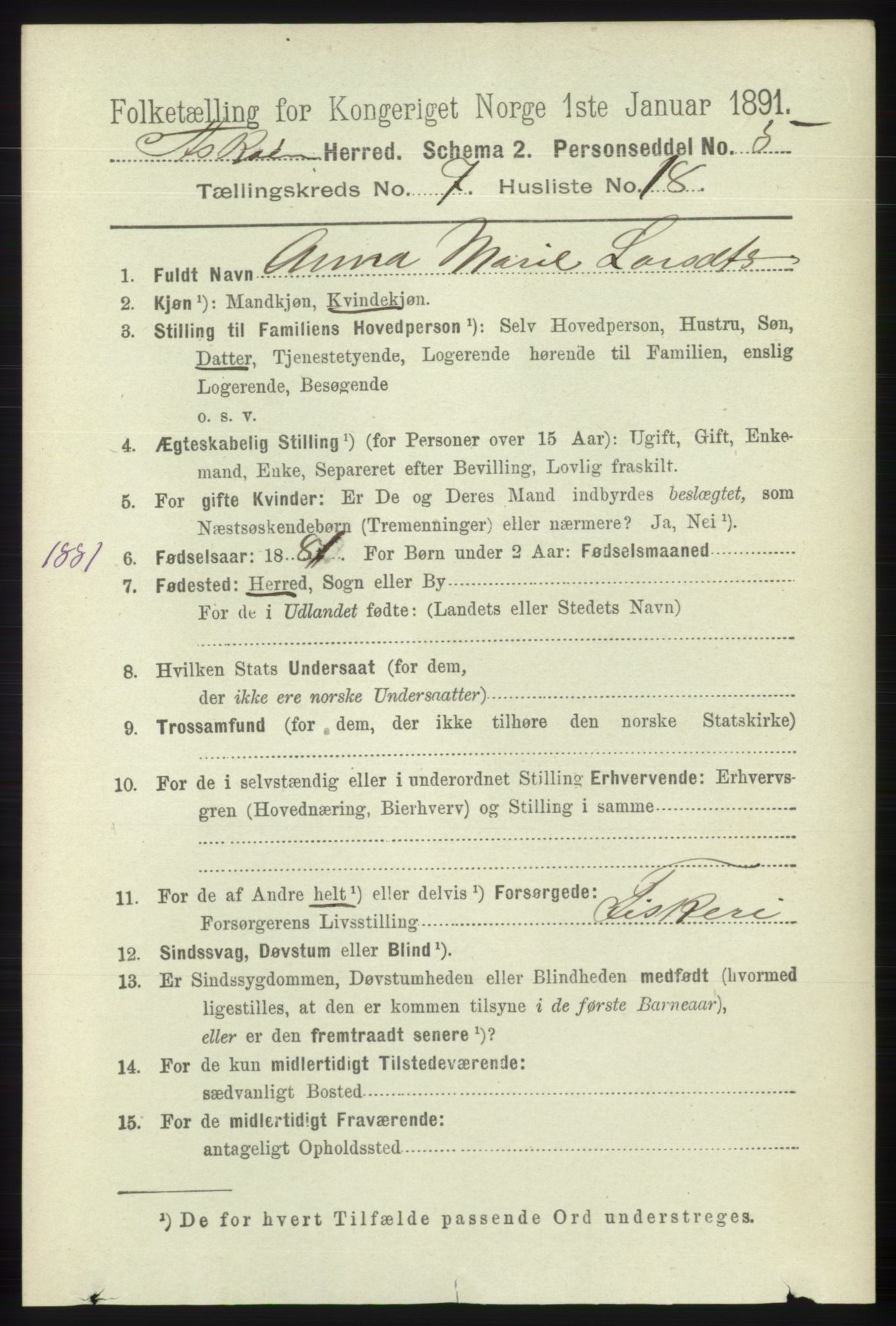 RA, 1891 census for 1247 Askøy, 1891, p. 4623