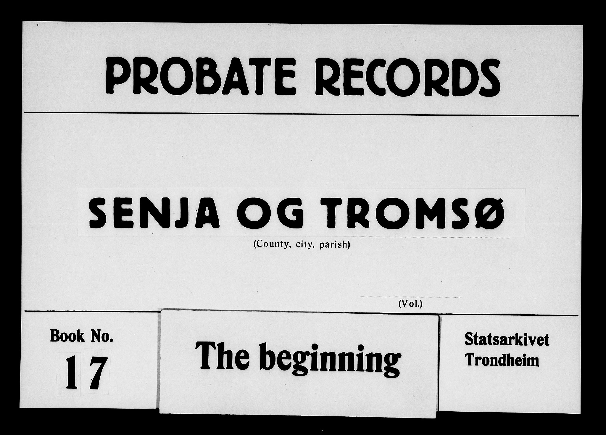 Senja og Tromsø sorenskriveri , SATØ/SATØ-31/H/Hb/L0157a: Skifteutlodningsprotokoll - Senja distrikt, 1828-1838