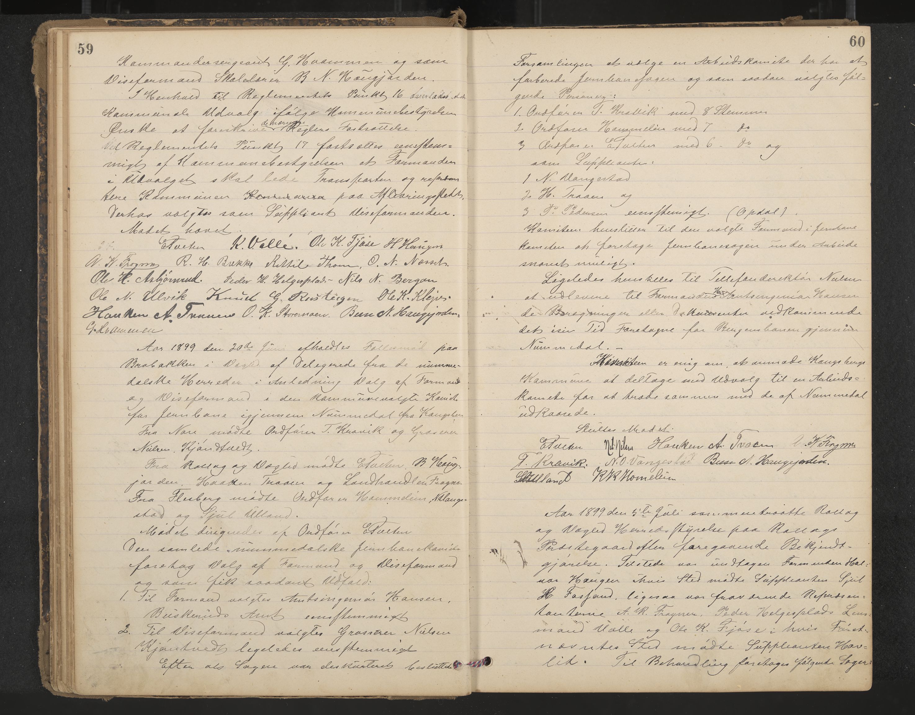 Rollag formannskap og sentraladministrasjon, IKAK/0632021-2/A/Aa/L0004: Møtebok, 1897-1909, p. 59-60