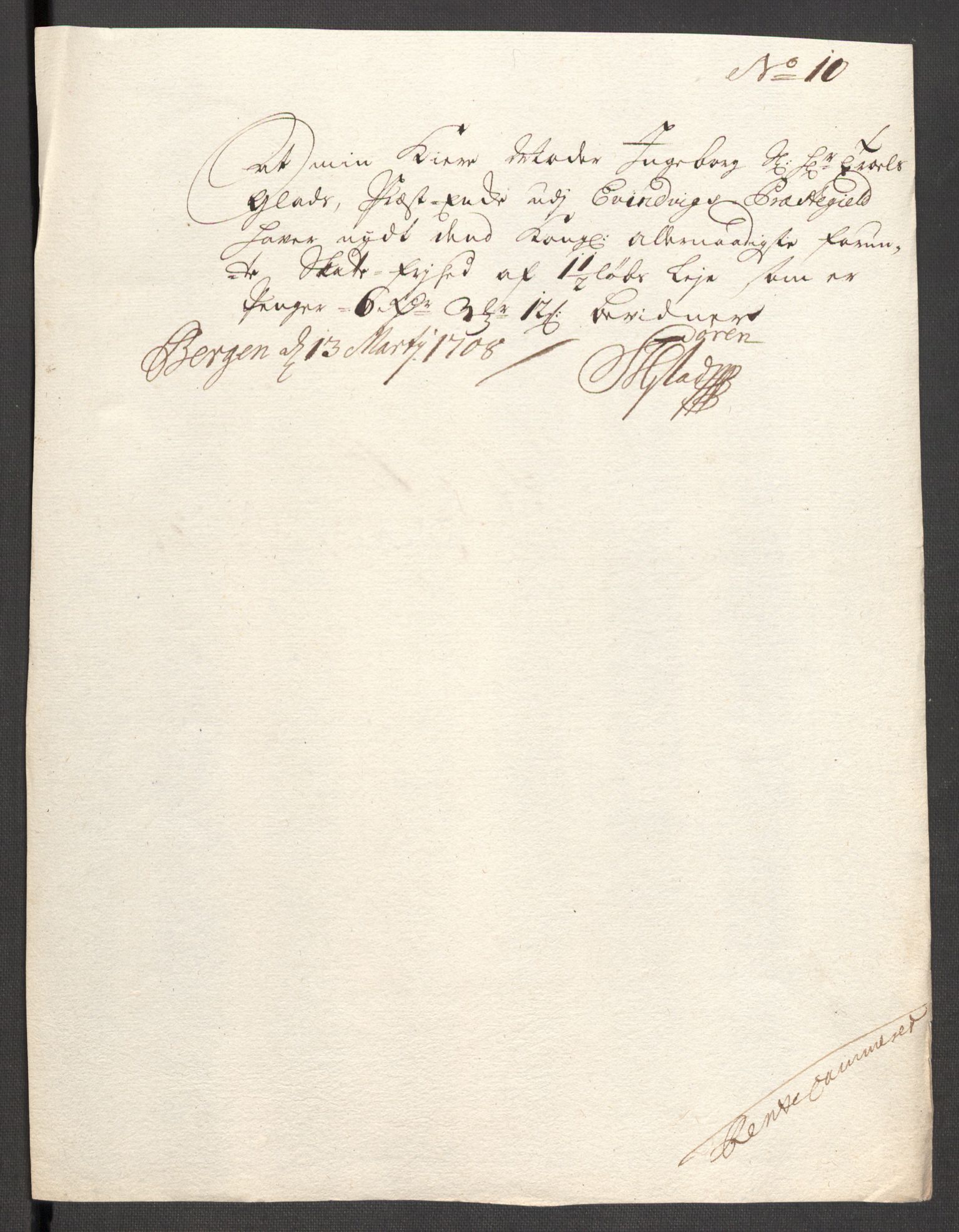 Rentekammeret inntil 1814, Reviderte regnskaper, Fogderegnskap, RA/EA-4092/R51/L3188: Fogderegnskap Nordhordland og Voss, 1706-1707, p. 124