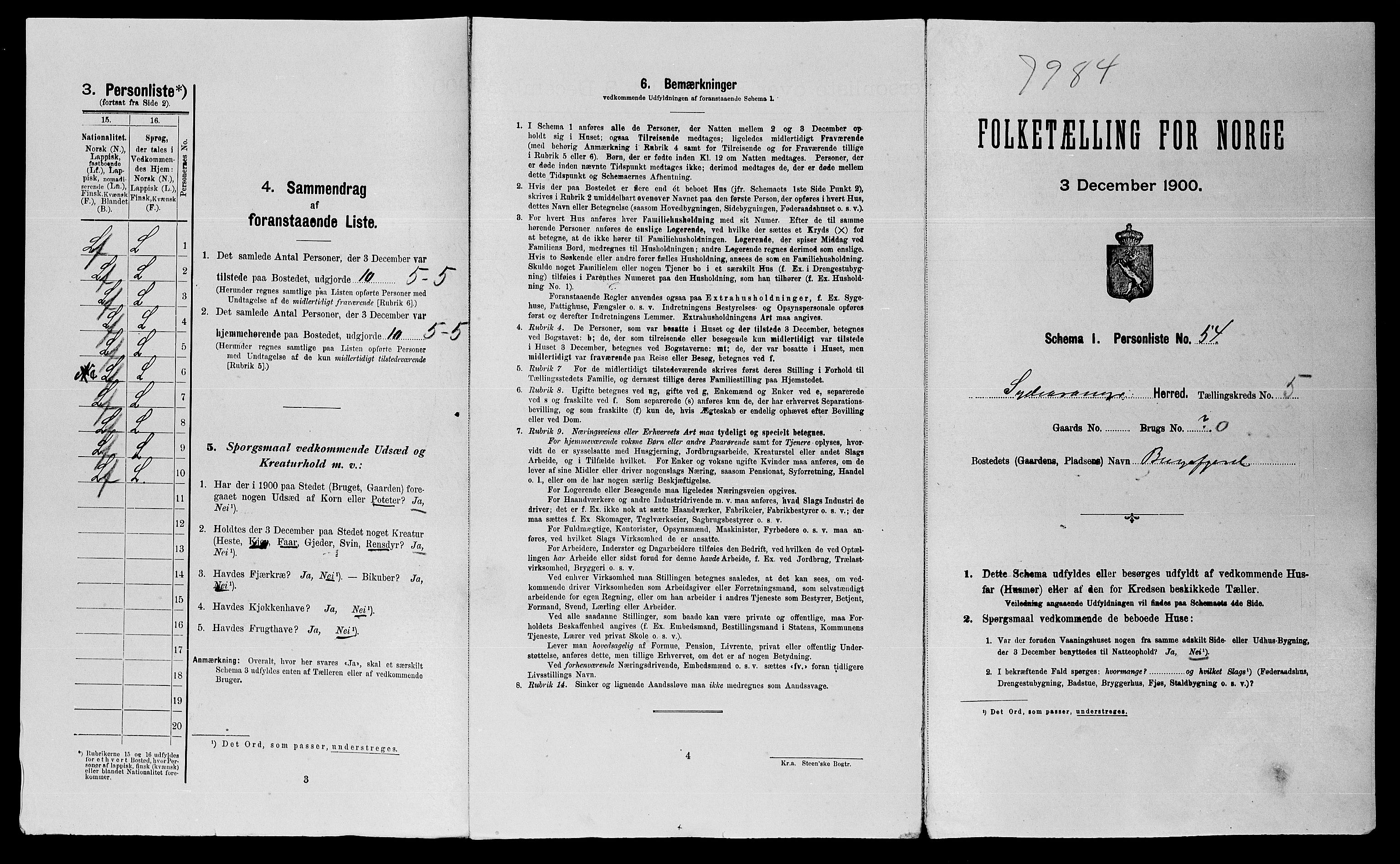 SATØ, 1900 census for Sør-Varanger, 1900, p. 472