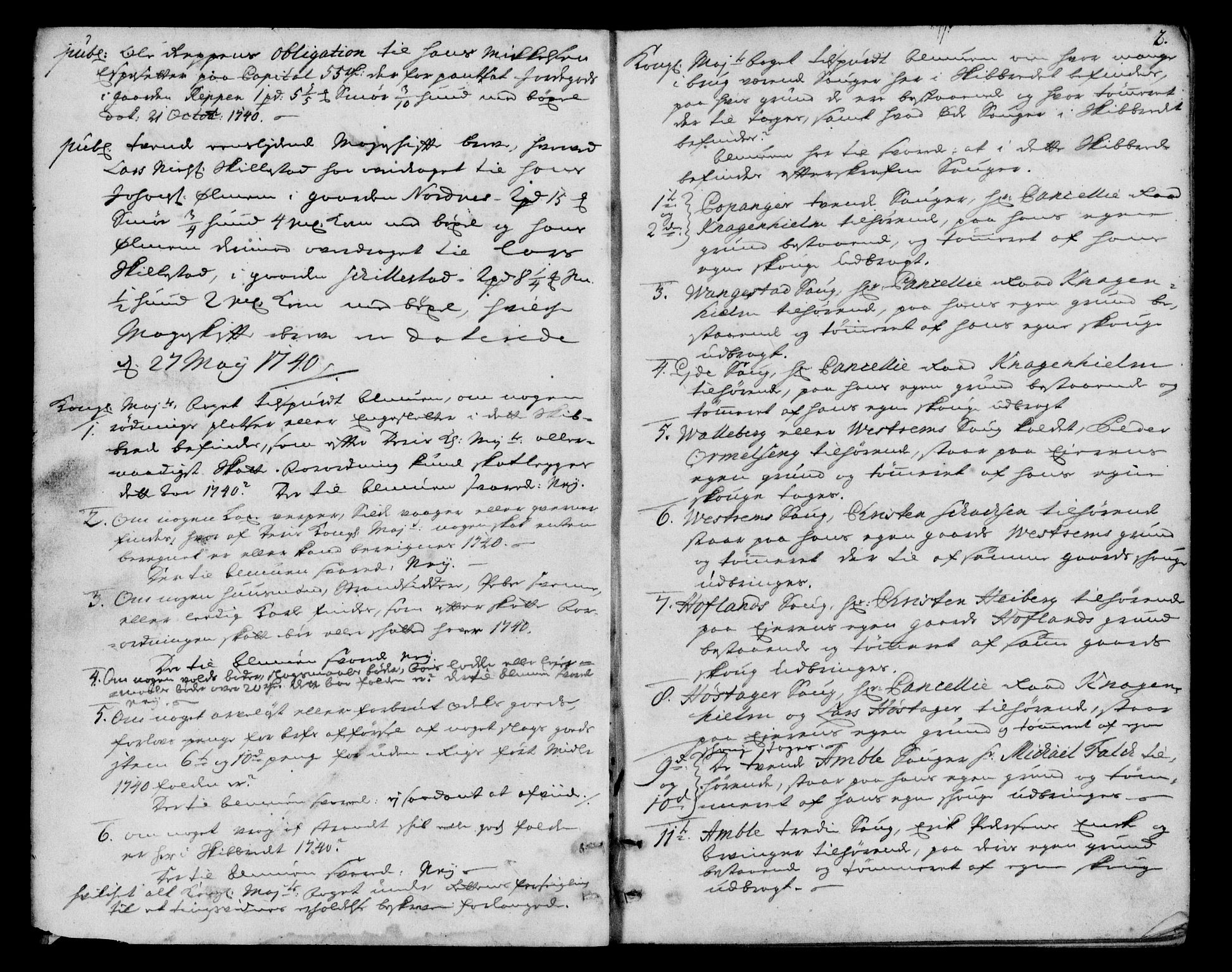 Indre Sogn tingrett, AV/SAB-A-3301/1/F/Fa/L0034: Tingbok 34, 1740-1743, p. 1b-2a