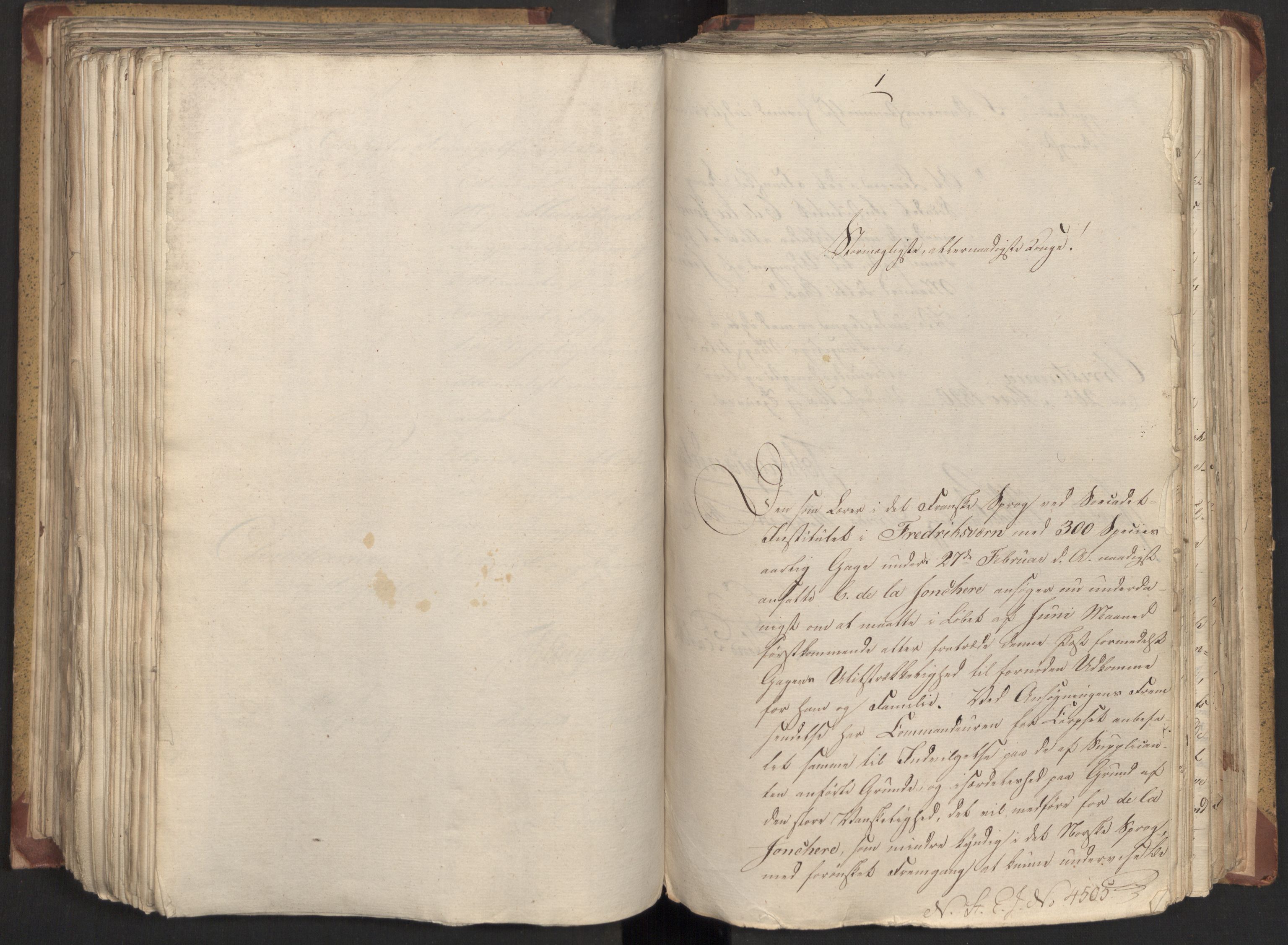 Statsrådsavdelingen i Stockholm, AV/RA-S-1003/D/Da/L0022: Regjeringsinnstillinger nr. 4399-4565, 1820, p. 342
