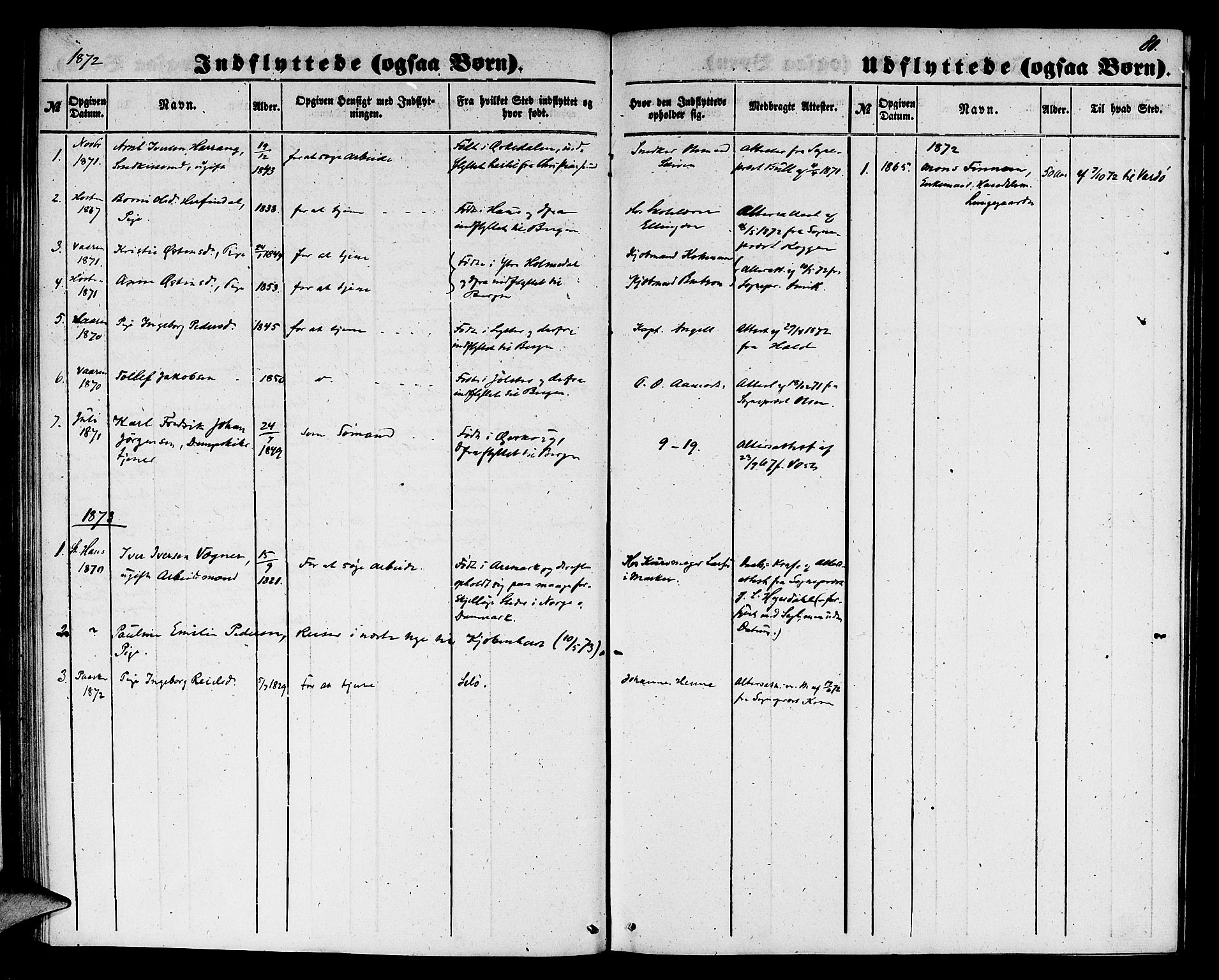 Domkirken sokneprestembete, SAB/A-74801/H/Hab/L0044: Parish register (copy) no. F 1, 1856-1879, p. 80