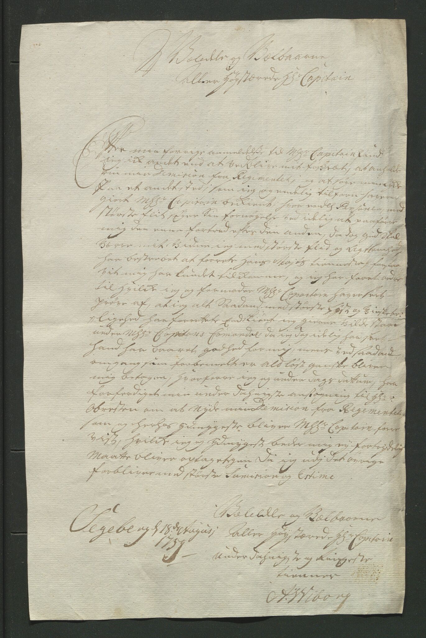 Åker i Vang, Hedmark, og familien Todderud, AV/SAH-ARK-010/J/Jc/L0002: Korrespondanse, 1753-1762, p. 245