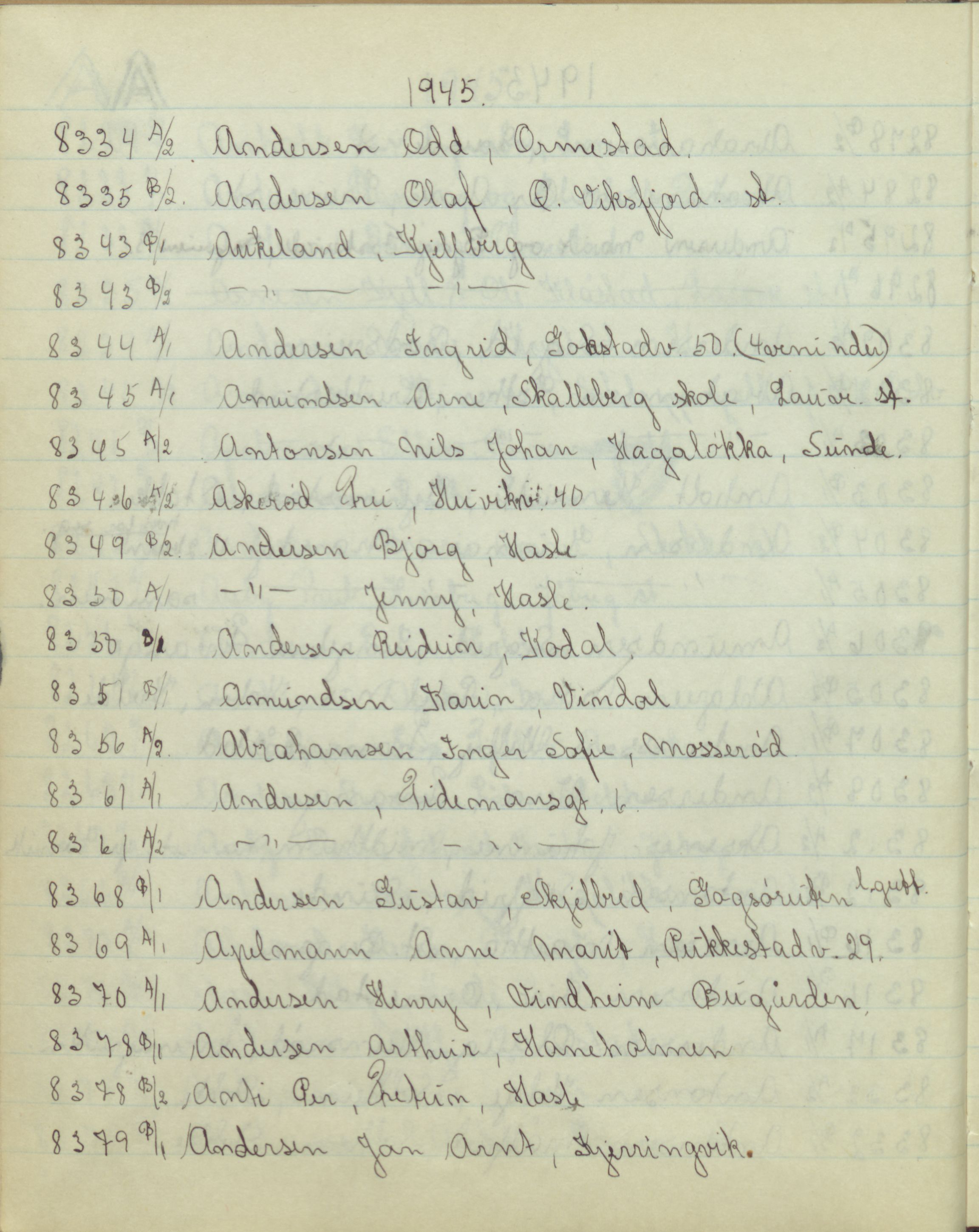 Pa 1494 - Jørgensen, Antonius. Fotograf, VEMU/A-2760/F/Fb, 1927-1984, p. 4514