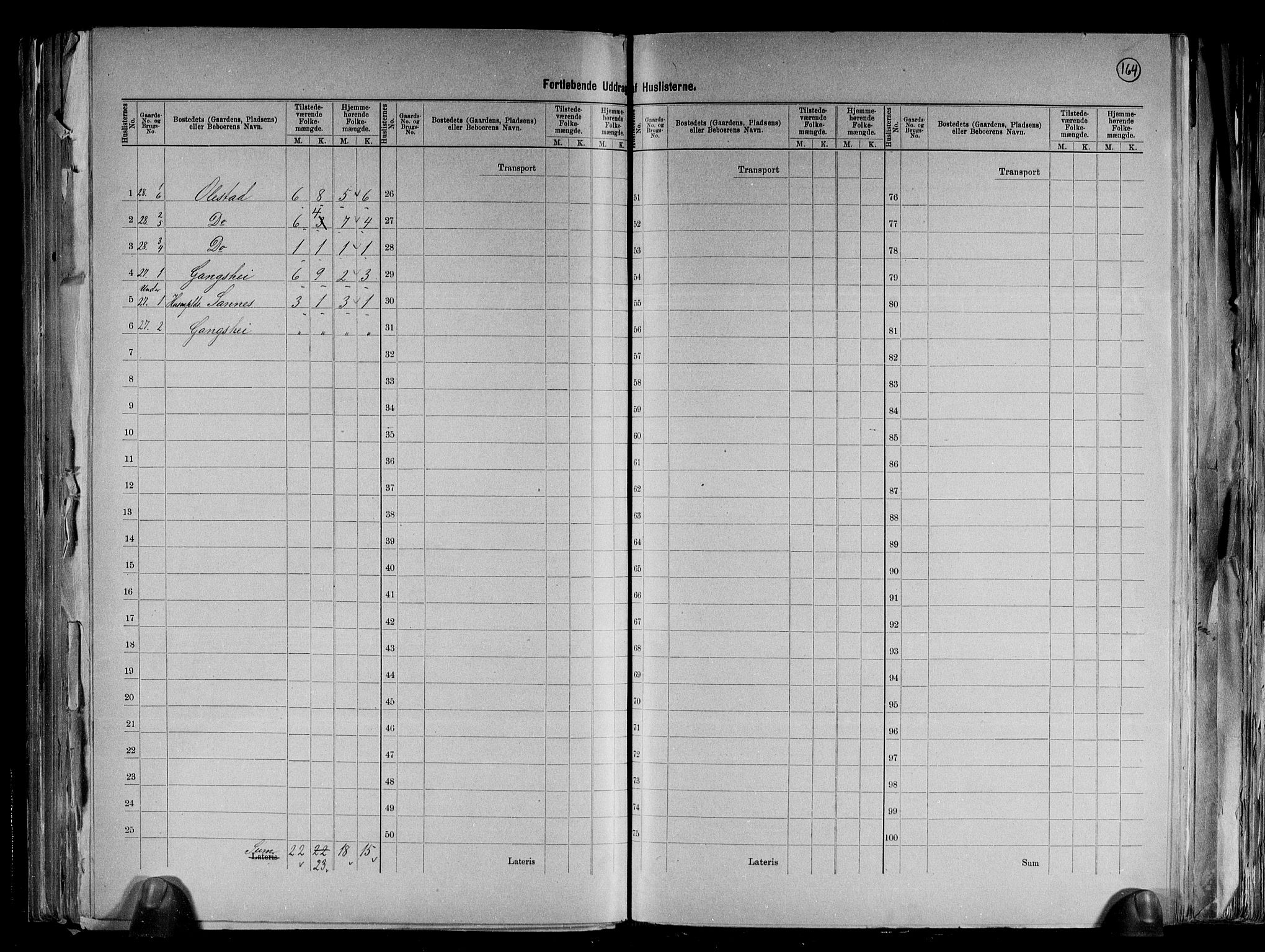 RA, 1891 census for 0929 Åmli, 1891, p. 16