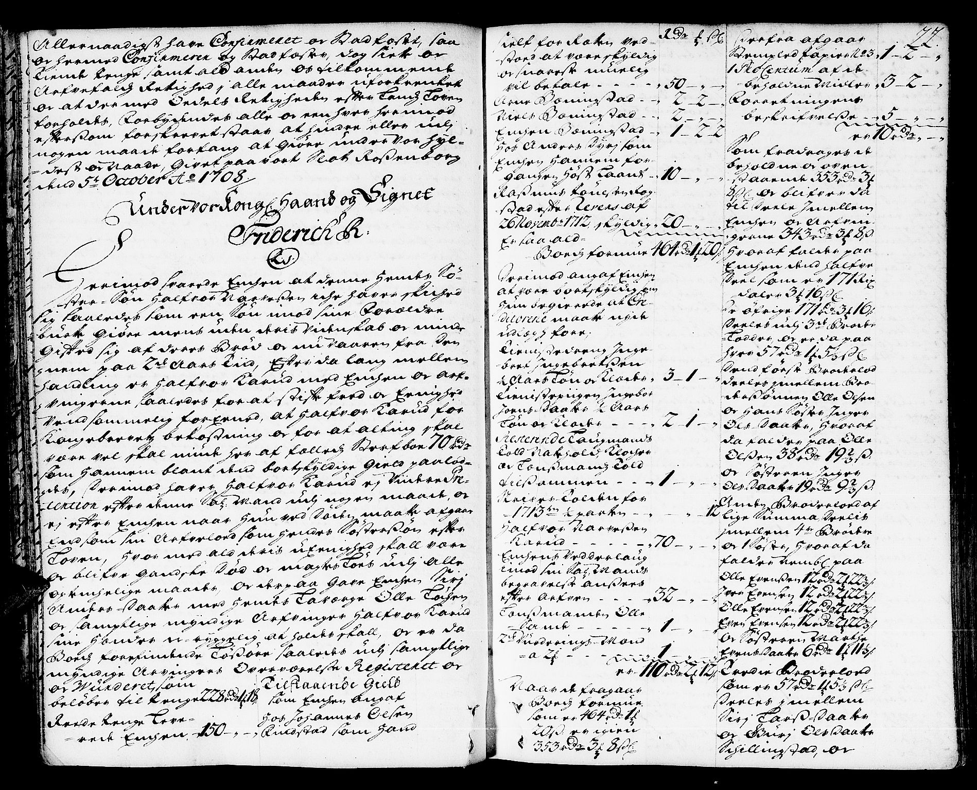 Hedemarken sorenskriveri, AV/SAH-TING-034/J/Ja/L0005: Skifteprotokoll, 1713-1721, p. 21b-22a
