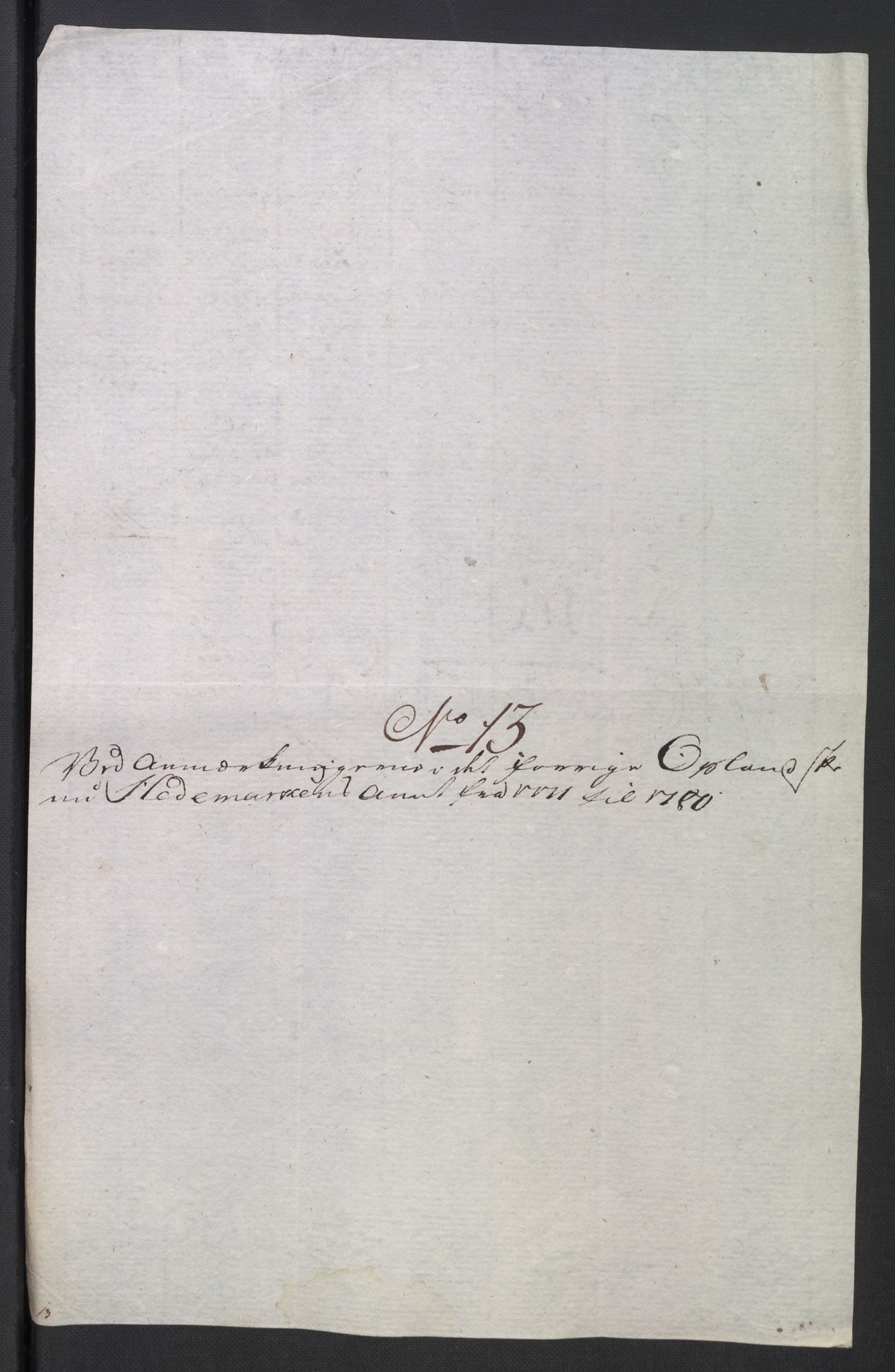 Rentekammeret inntil 1814, Reviderte regnskaper, Mindre regnskaper, AV/RA-EA-4068/Rb/L0014: Opplands amt, 1771-1779, p. 701