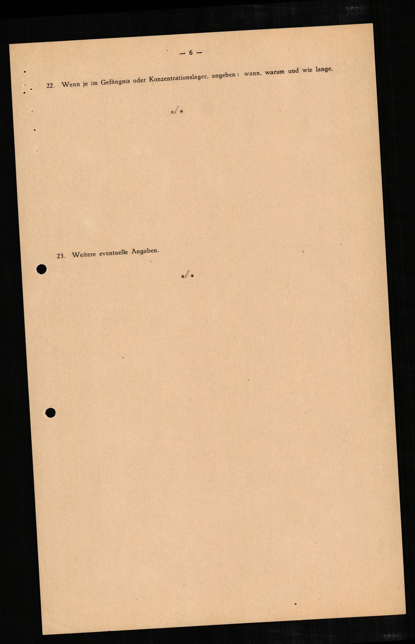 Forsvaret, Forsvarets overkommando II, AV/RA-RAFA-3915/D/Db/L0006: CI Questionaires. Tyske okkupasjonsstyrker i Norge. Tyskere., 1945-1946, p. 187