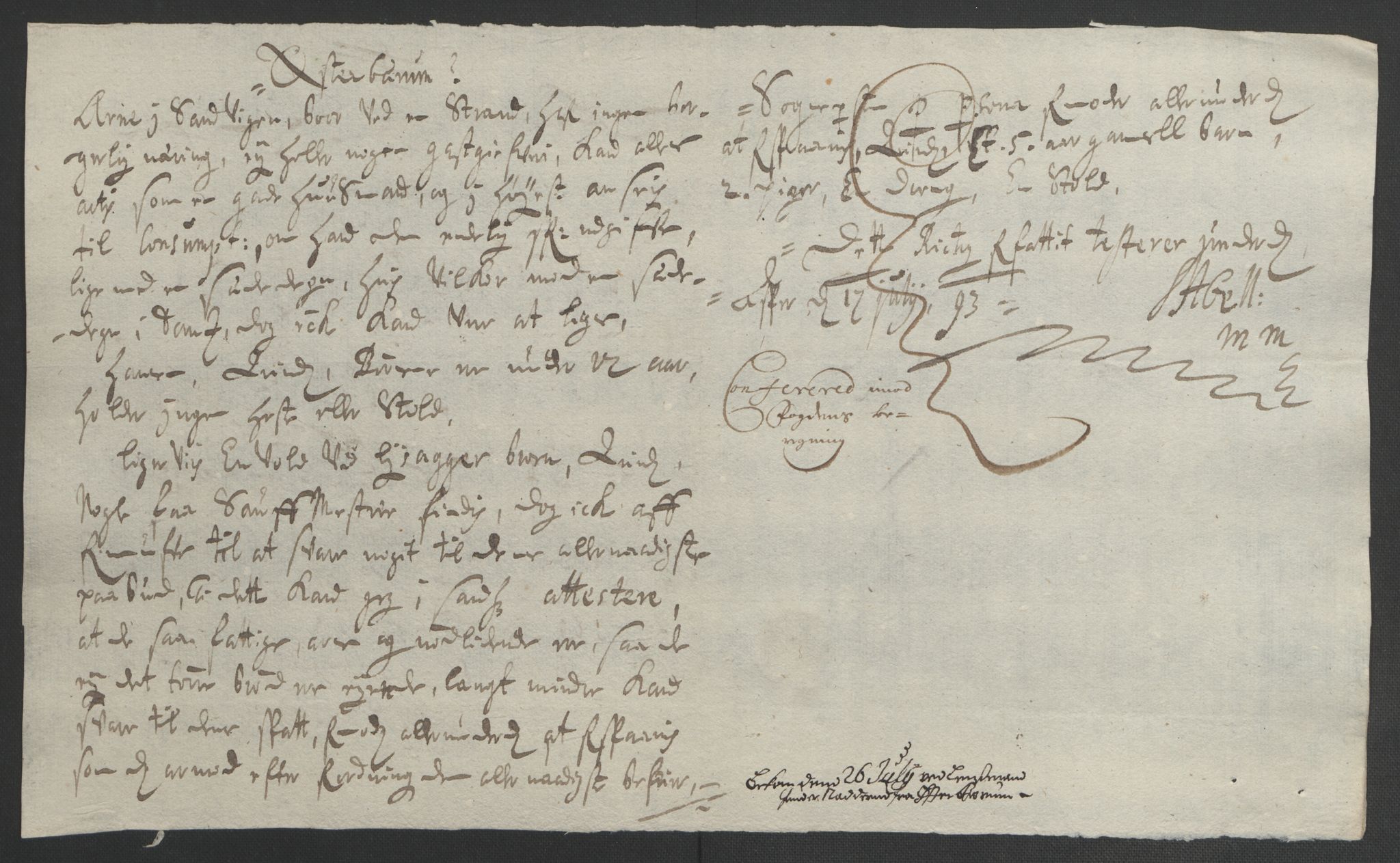 Rentekammeret inntil 1814, Reviderte regnskaper, Fogderegnskap, AV/RA-EA-4092/R08/L0426: Fogderegnskap Aker, 1692-1693, p. 376