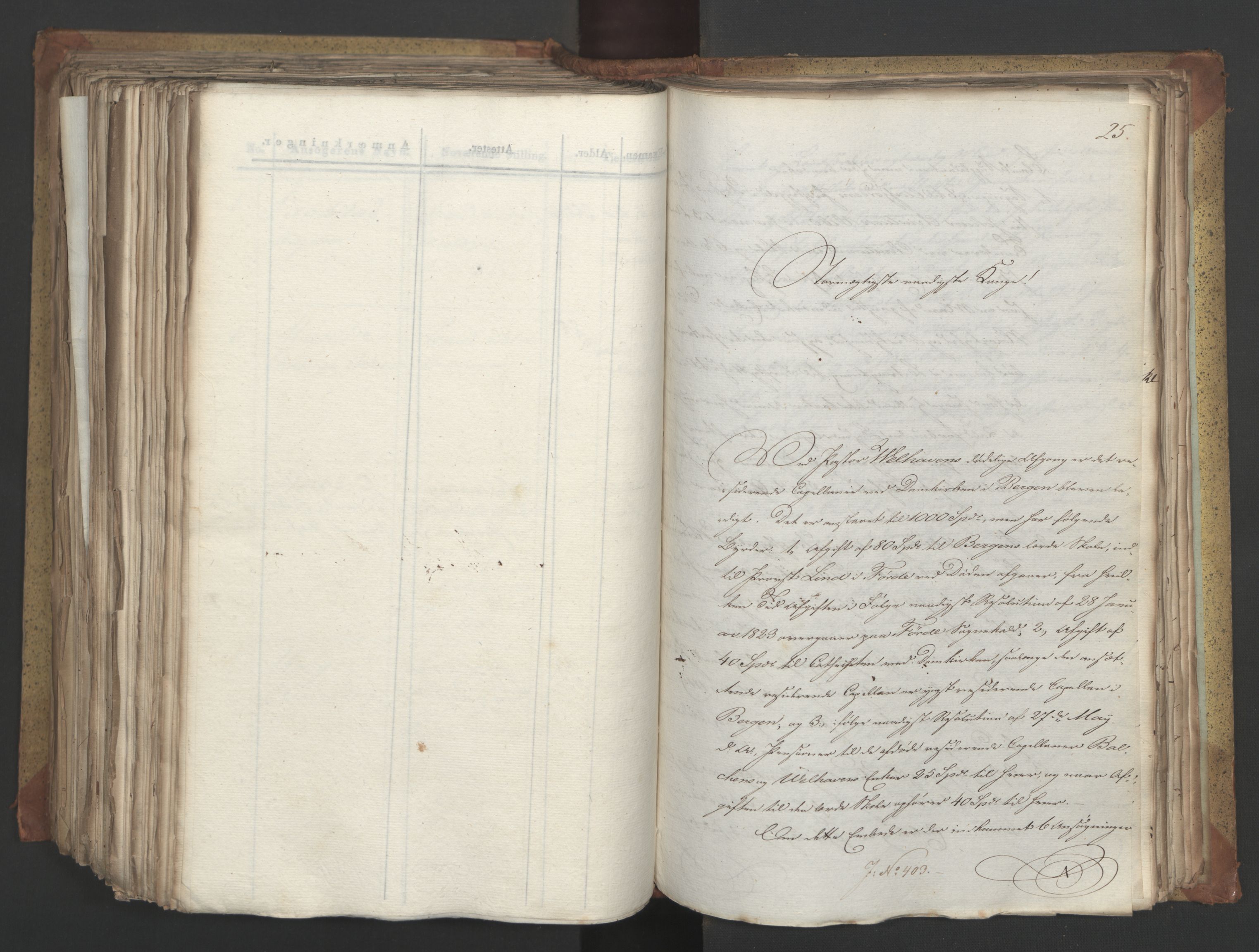 Statsrådsavdelingen i Stockholm, AV/RA-S-1003/D/Da/L0055: Regjeringsinnstillinger nr. 231-435, 1828, p. 533