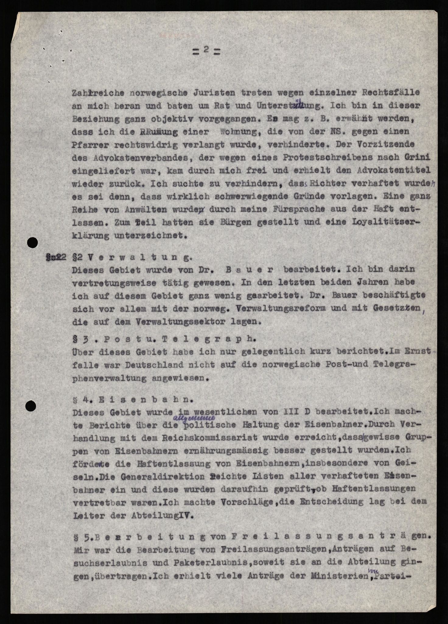 Forsvaret, Forsvarets overkommando II, AV/RA-RAFA-3915/D/Db/L0024: CI Questionaires. Tyske okkupasjonsstyrker i Norge. Tyskere., 1945-1946, p. 482