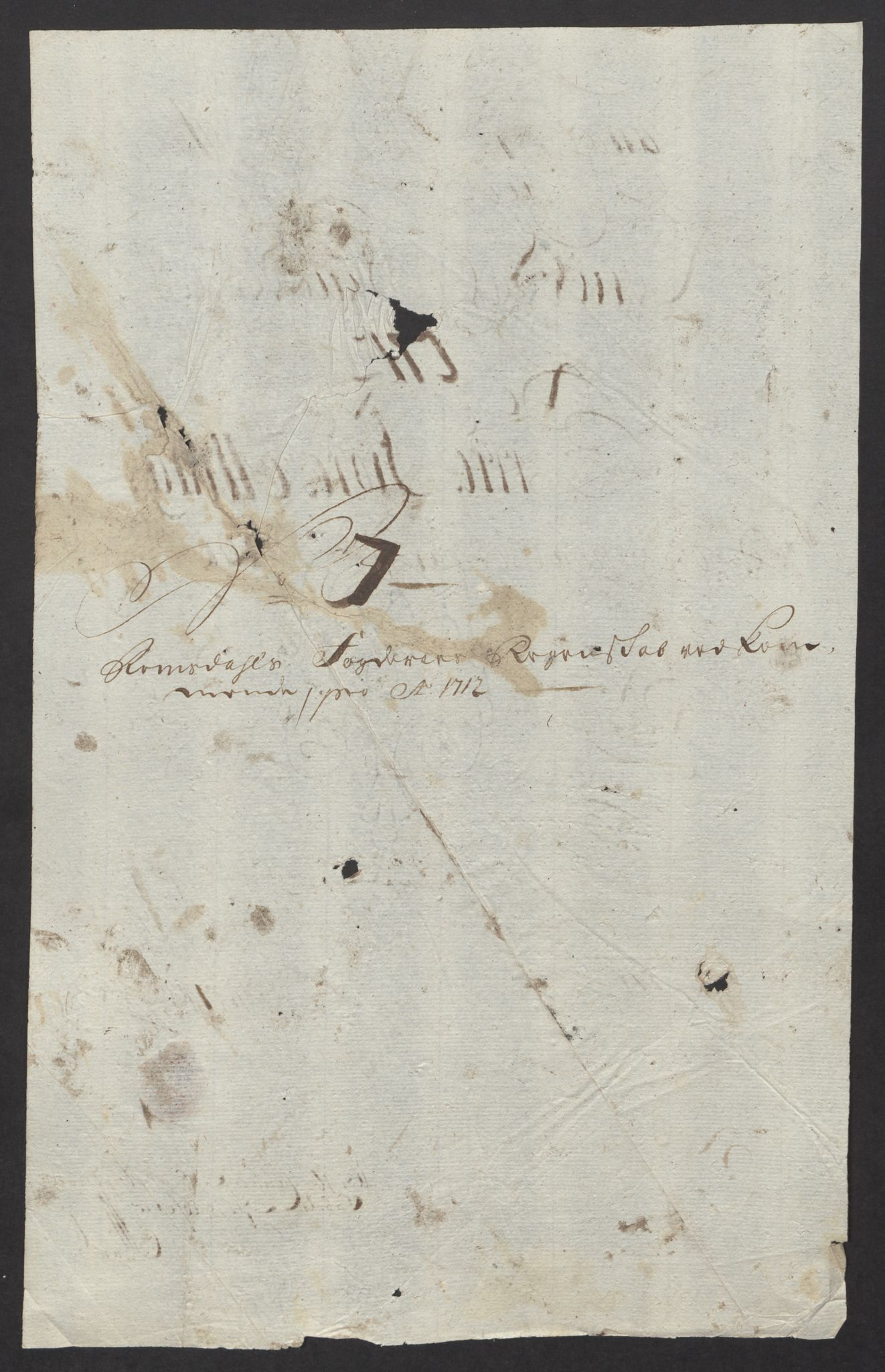 Rentekammeret inntil 1814, Reviderte regnskaper, Fogderegnskap, AV/RA-EA-4092/R55/L3661: Fogderegnskap Romsdal, 1712, p. 97